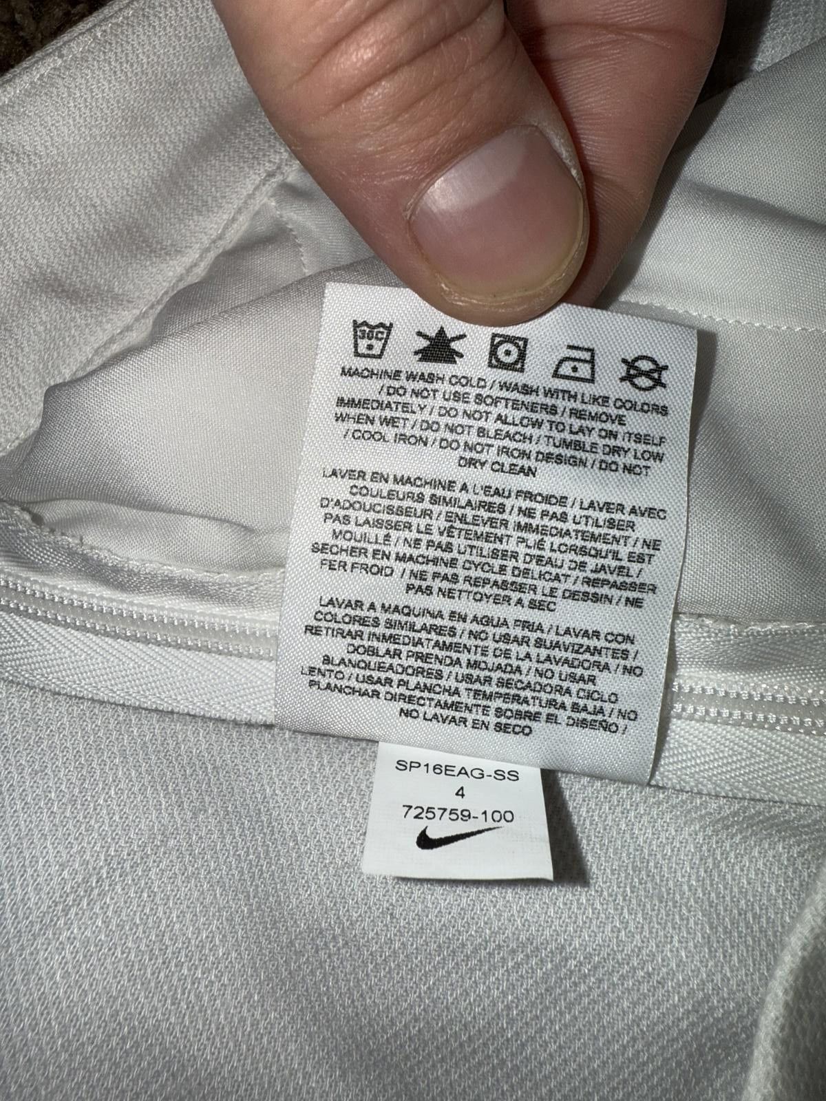 Nike Nike Women's Golf Majors Moment Pleated Skort Shorts Sample Size 27" / US 4 / IT 40 - 7 Thumbnail