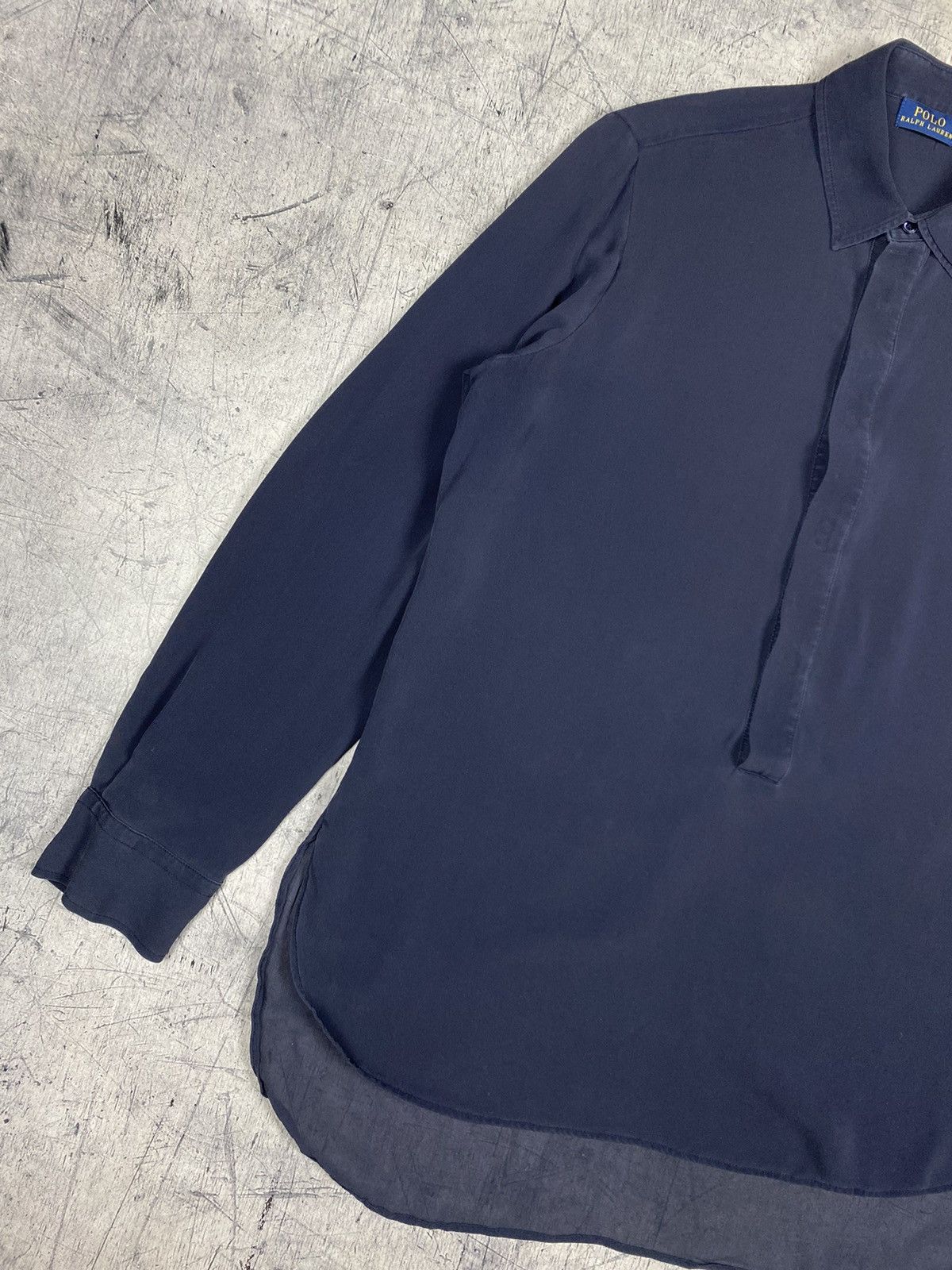 Polo Ralph Lauren Luxury Polo Ralph Lauren Silk Button Up Shirt Size M / US 6-8 / IT 42-44 - 3 Thumbnail