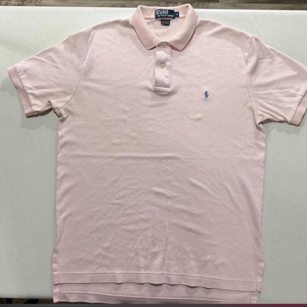Polo Ralph Lauren Ralph Lauren Kanye West Vintage Pink Polo Size US M / EU 48-50 / 2 - 1 Thumbnail