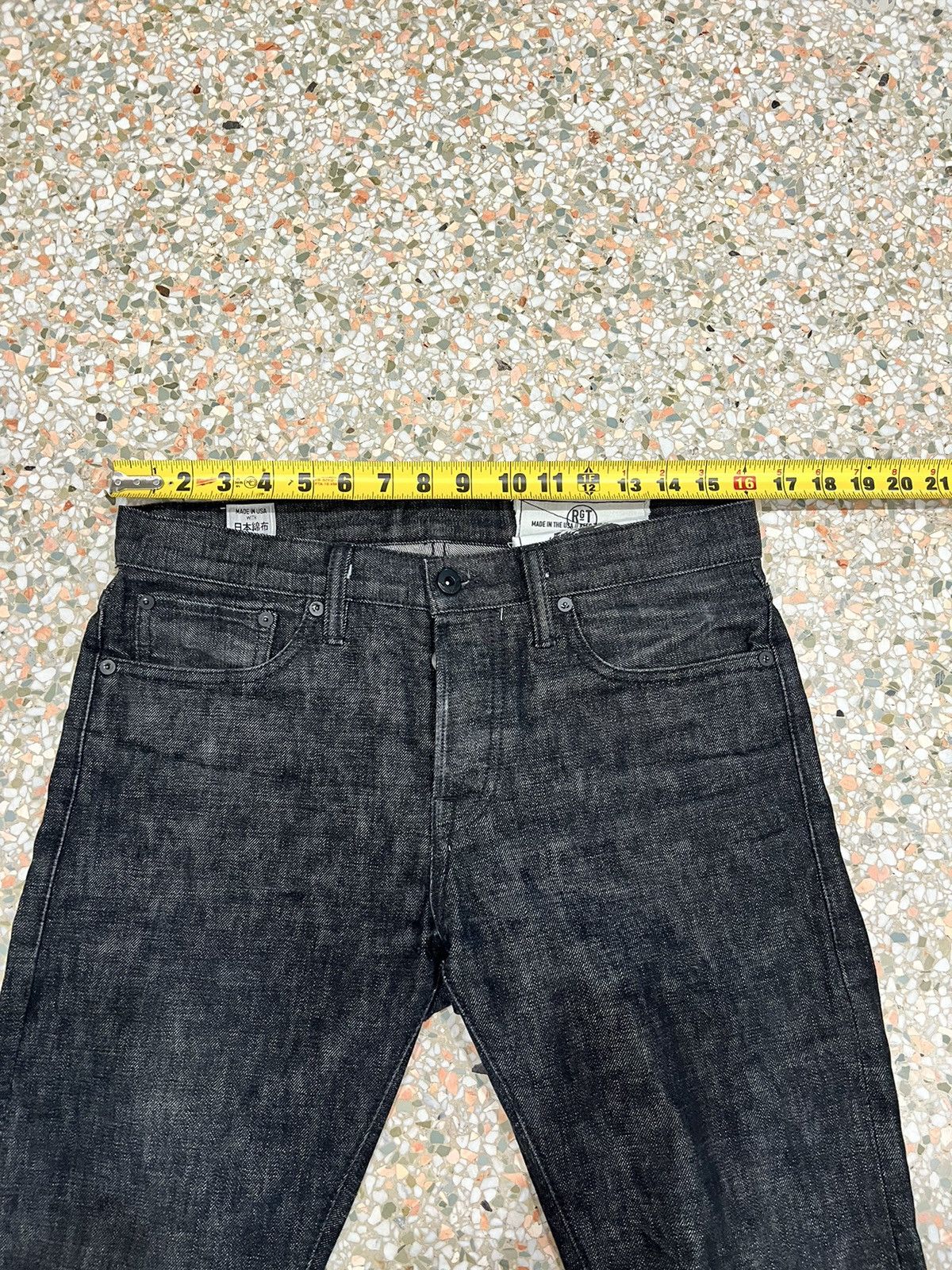 Rogue Territory Rogue Territory Black White Weft SK Jeans 29 Size US 29 - 3 Thumbnail