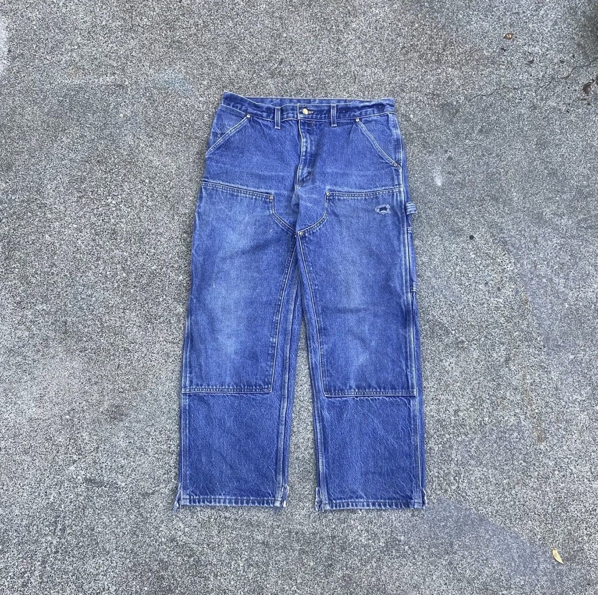 Carhartt Vintage Union Made Carhartt double knee carpenter pants Size US 36 / EU 52 - 5 Thumbnail