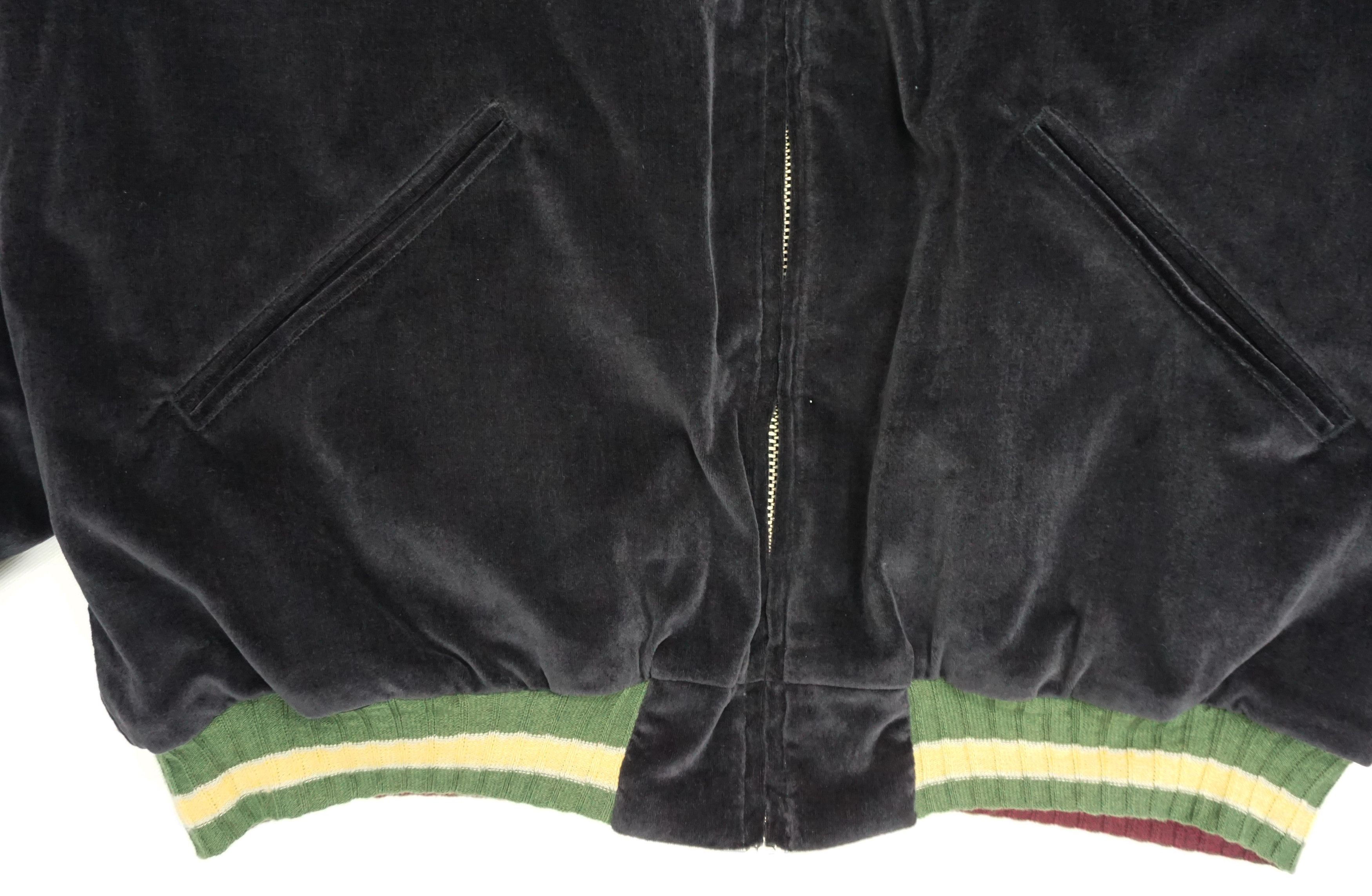 Kapital Kapital Skull-print Velvet Bomber Jacket Size US L / EU 52-54 / 3 - 3 Thumbnail