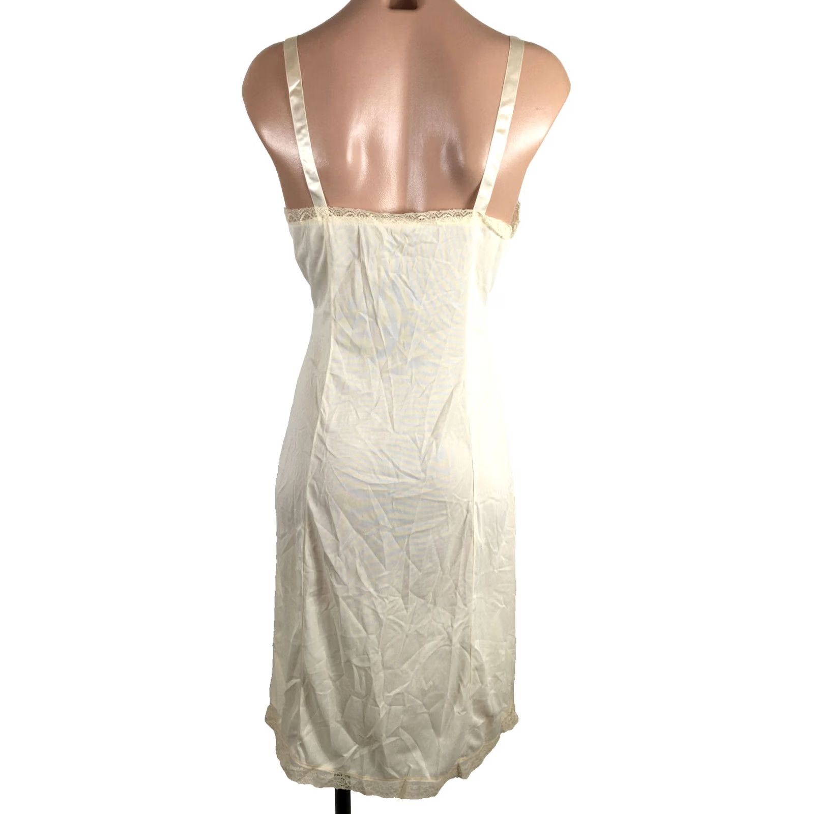 Vintage VINTAGE WONDER MAID Slip Dress Shirt Lace Ivory 1960s S Womens Size S / US 4 / IT 40 - 2 Thumbnail