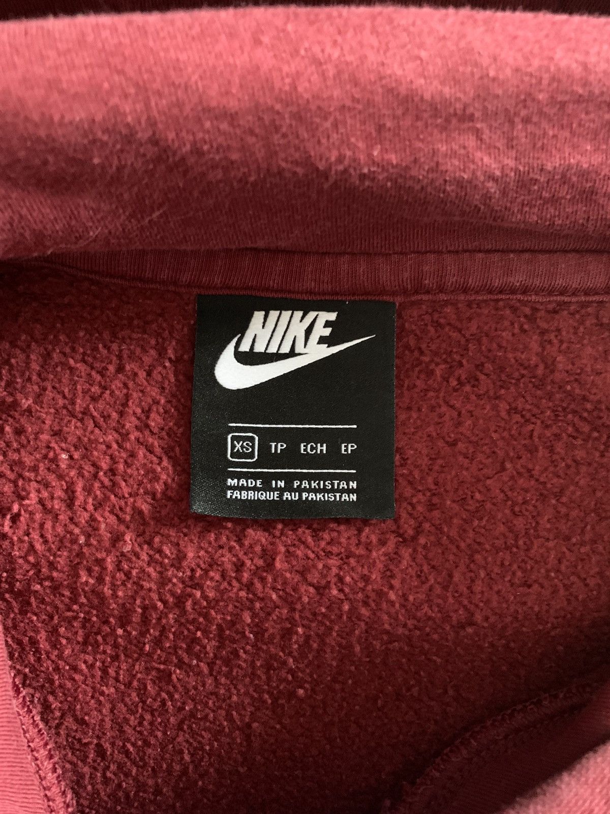 Vintage Vintage Nike Big Swoosh Logo Hoodie Size US S / EU 44-46 / 1 - 5 Thumbnail