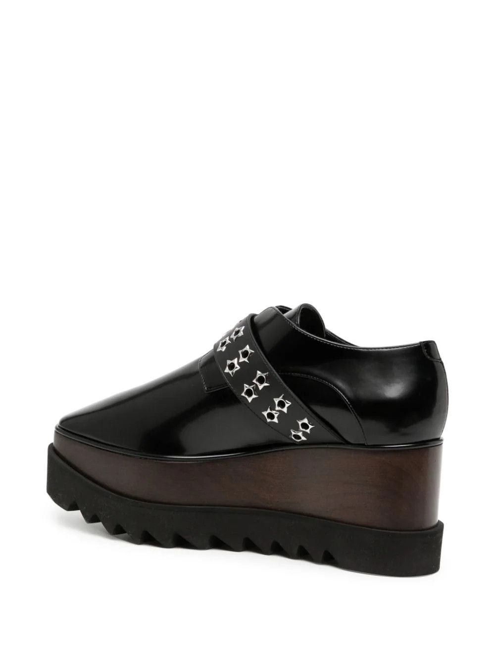 Stella McCartney o1s22i1n1024 Elyse Lace-up Shoes in Black Size US 10 / IT 40 - 3 Thumbnail