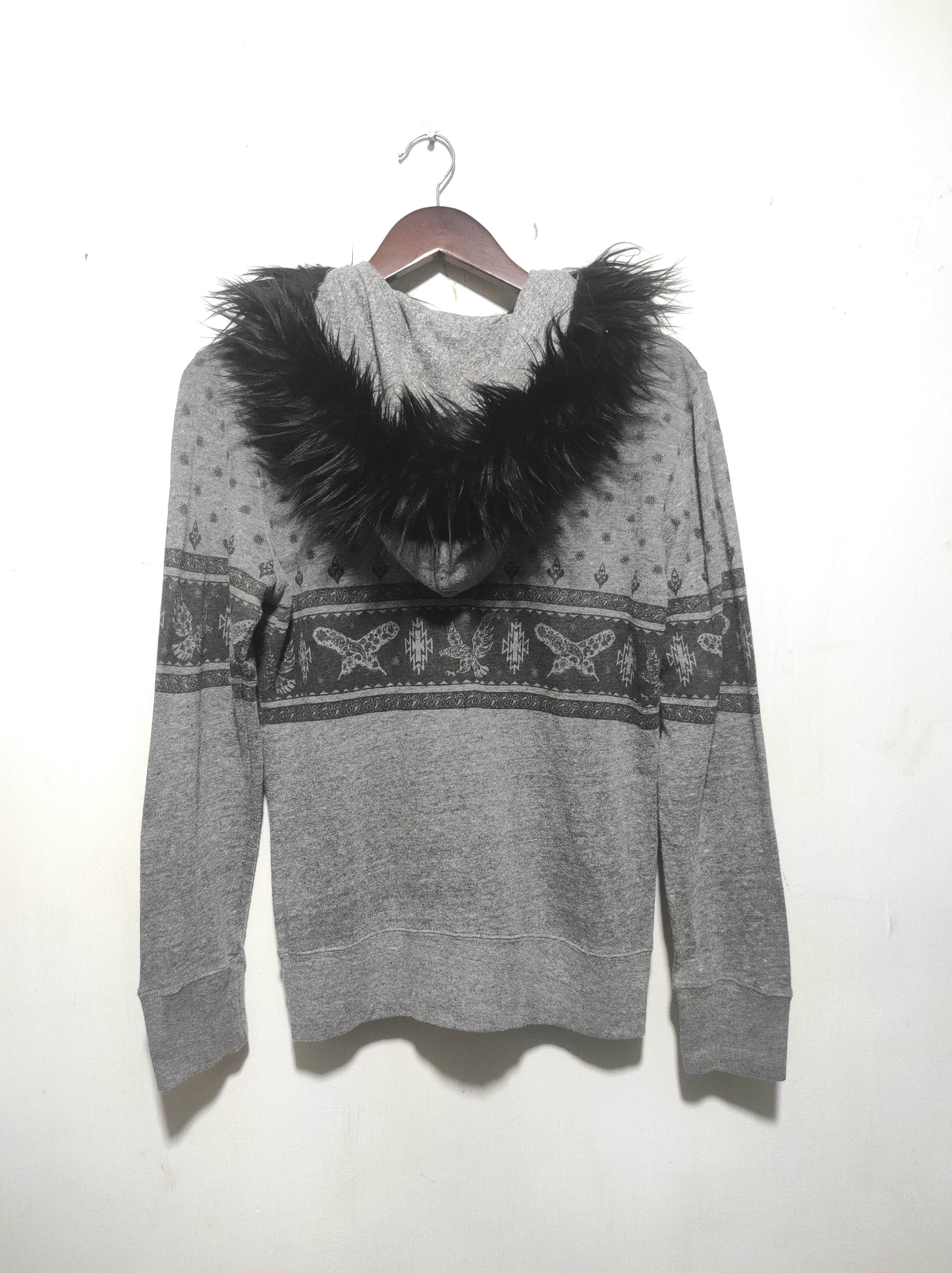 Japanese Brand Heart Market Paisley Double Zipper Fur Hoodie LGB style Size US S / EU 44-46 / 1 - 12 Thumbnail