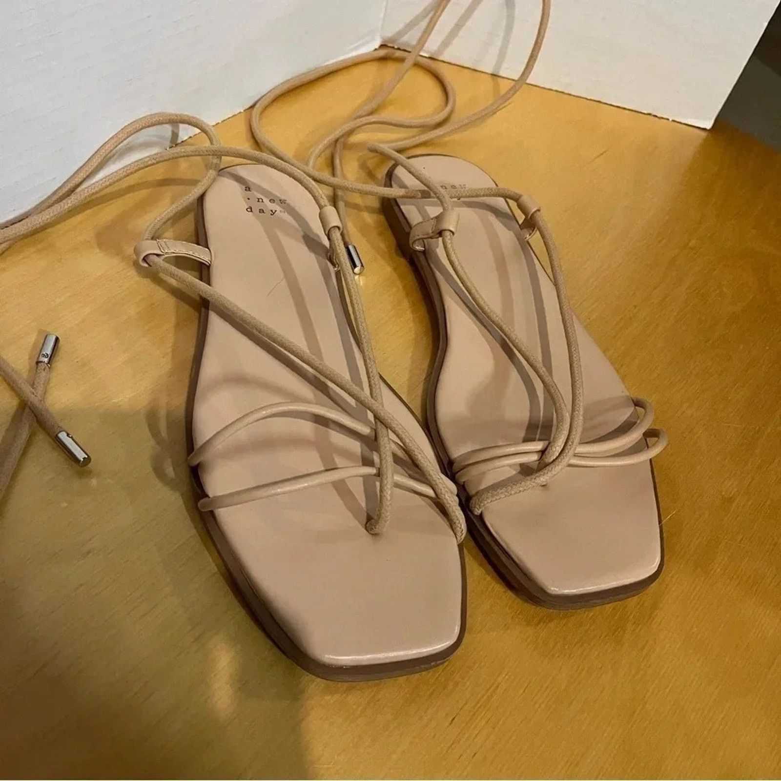 Other A New Day Women's Talia Lace Up Sandals Size 9 Gladiator Size US 9 / IT 39 - 2 Thumbnail