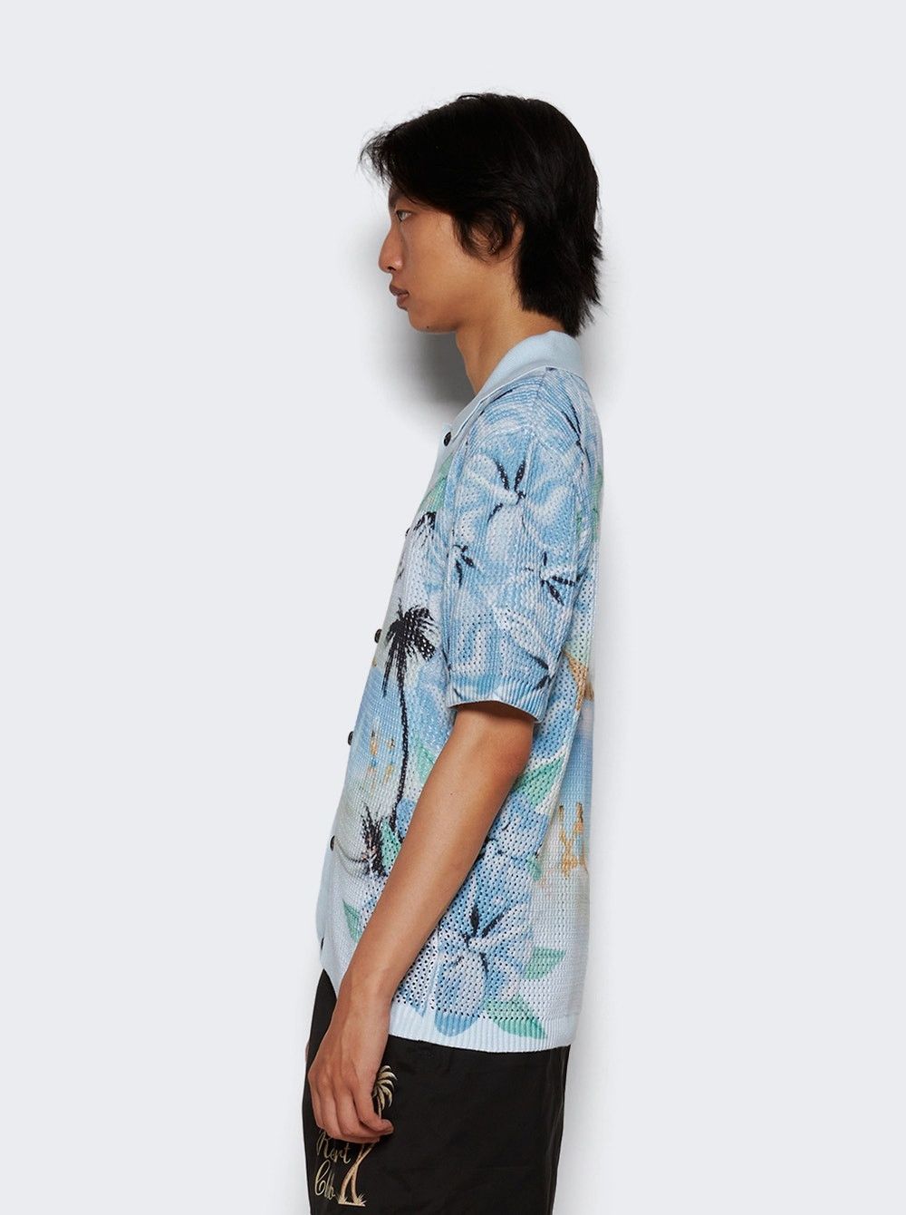 Amiri o1s1wg110725 Paradise Crochet Shirt in Multicolor Size US L / EU 52-54 / 3 - 4 Thumbnail