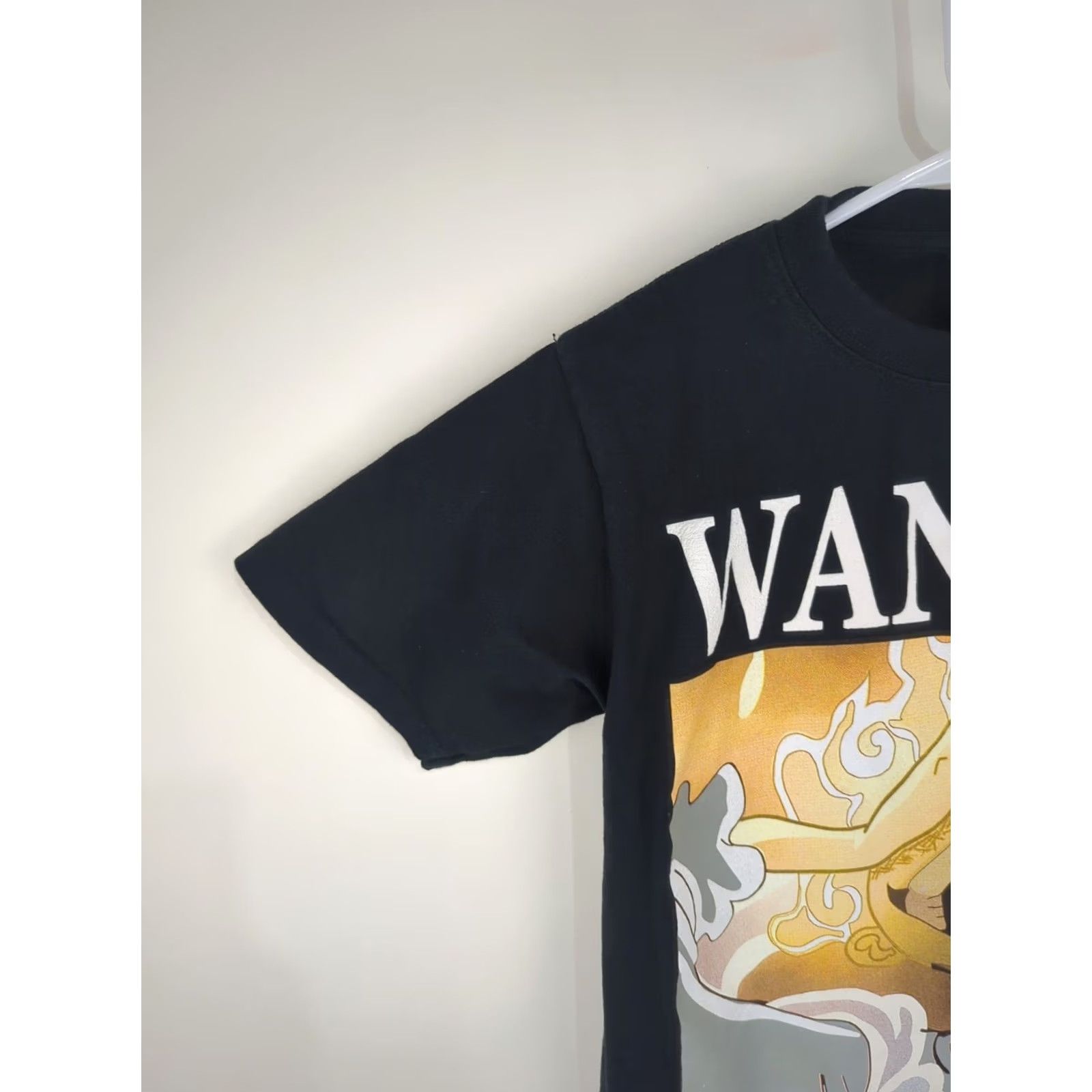 Vintage Vintage One Piece Wanted Monkey D Luffy Shirt Rock Star JG Puff Print Rare Size US S / EU 44-46 / 1 - 6 Thumbnail