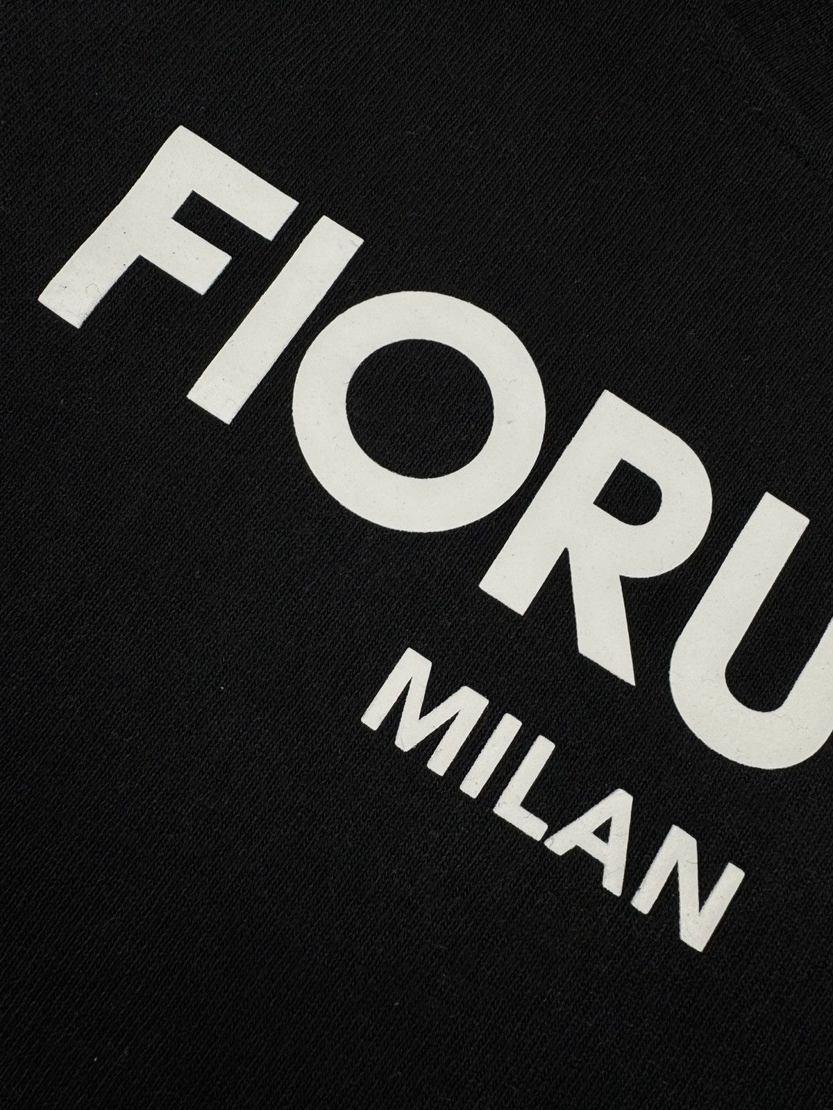 Fiorucci × Vintage Vintage y2k Fiorucci milan spellout logo crop top tshirt Size XL / US 12-14 / IT 48-50 - 4 Thumbnail