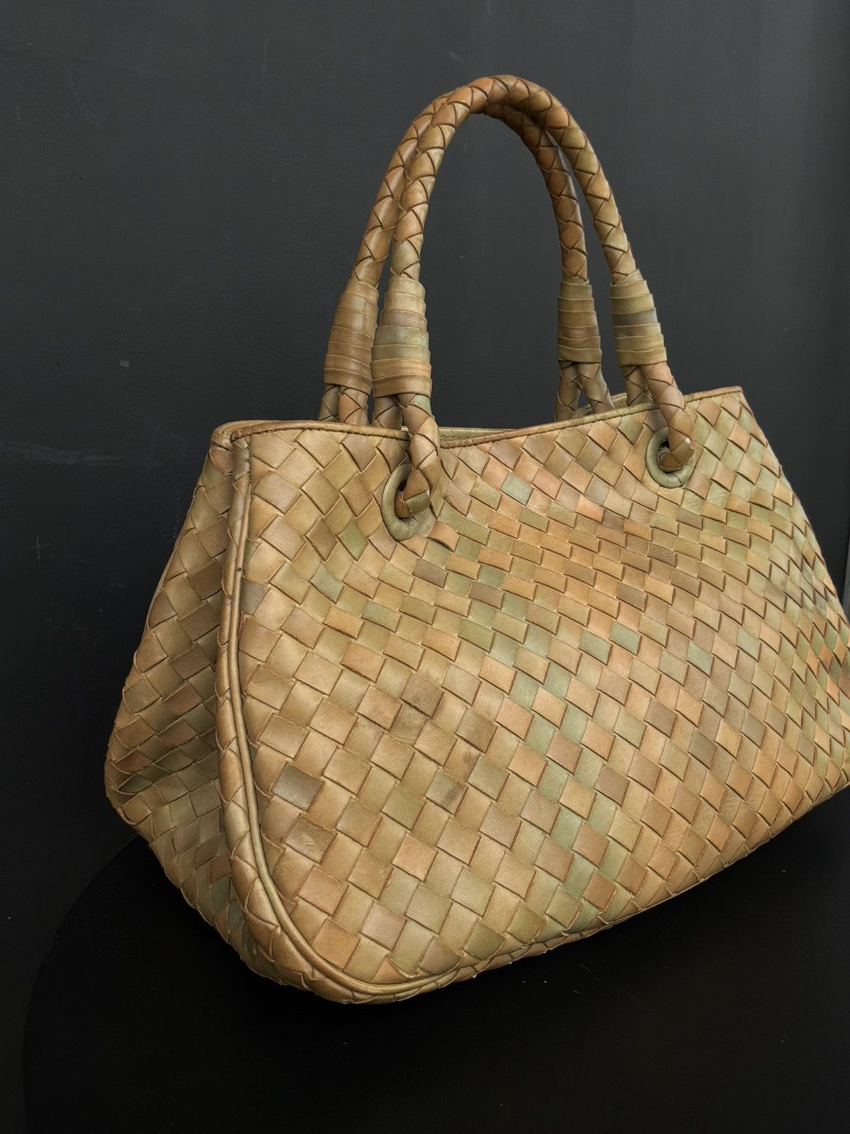 Bottega Veneta Bottega Veneta - Intrecciato Small Nappa Leather Handbag Size ONE SIZE - 11 Thumbnail