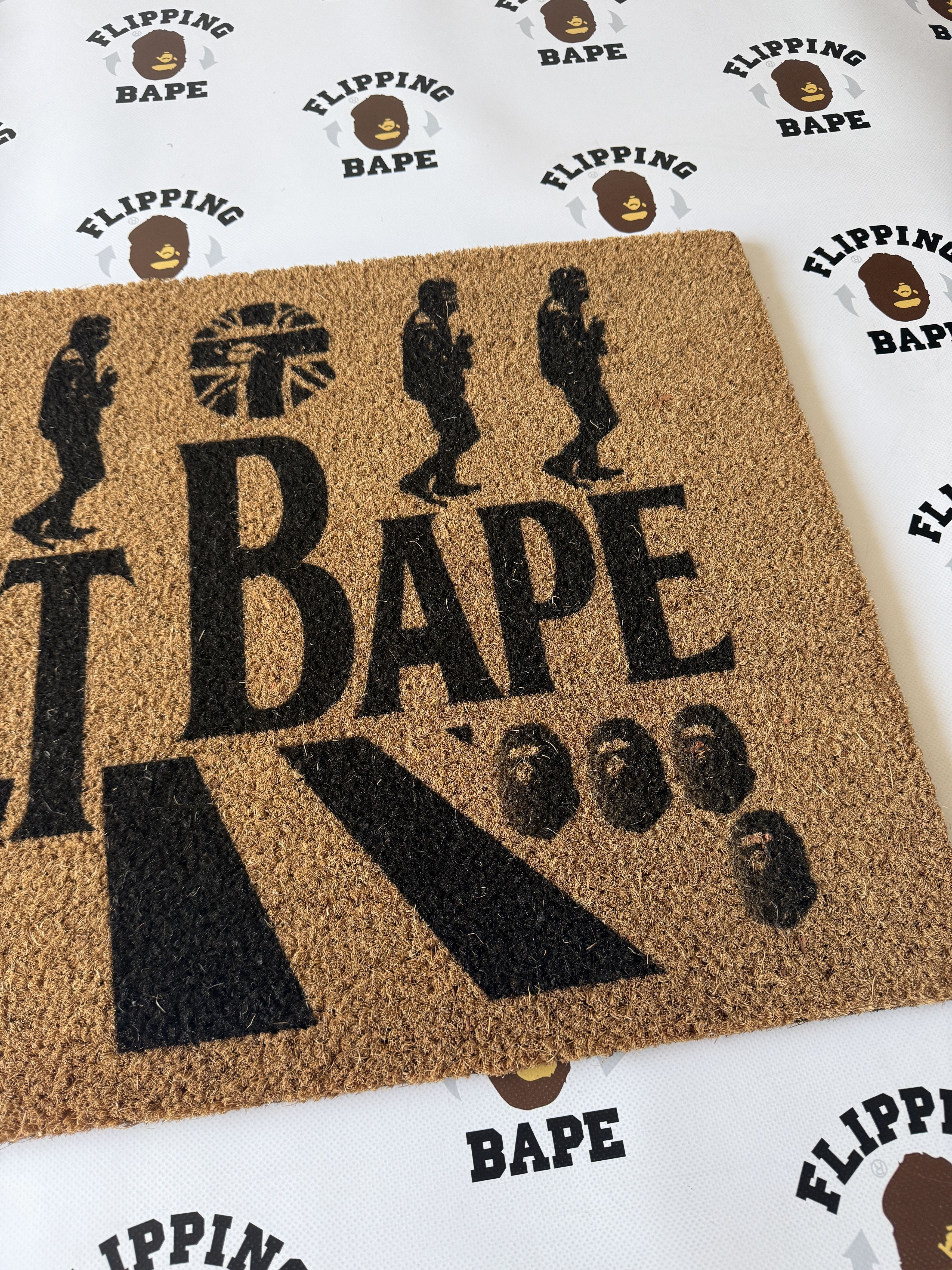 Bape × Saint Michael BAPE X SAINT MXXXXXX DOORMAT Size ONE SIZE - 4 Thumbnail