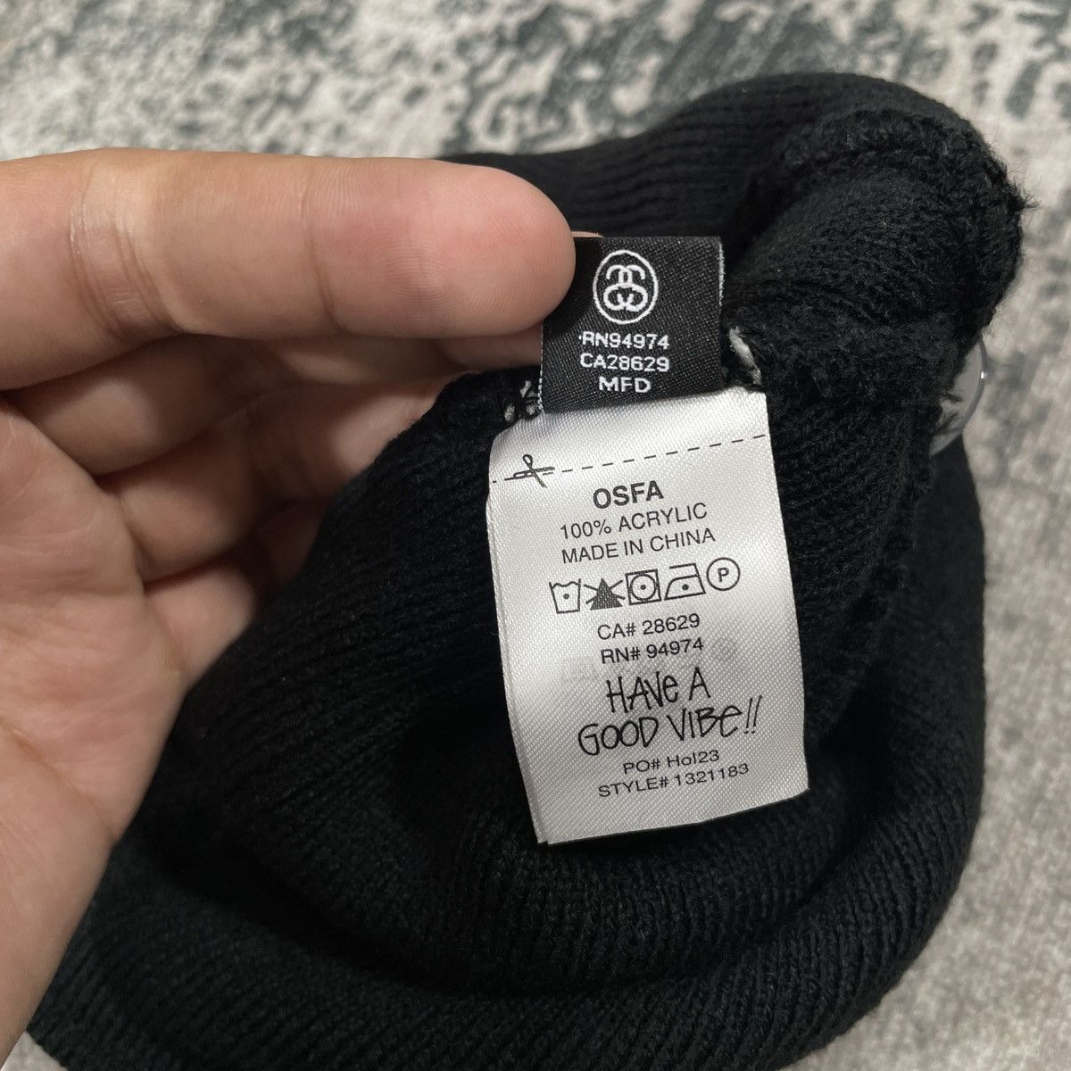 Stussy Stussy Work Gear Skullcap Beanie Size ONE SIZE - 6 Thumbnail