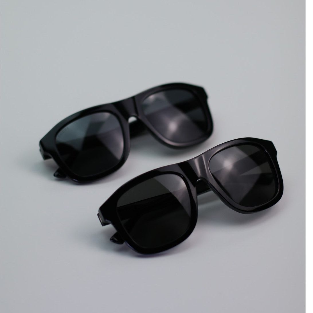 Gucci Gucci Sunglasses GG1316S 002 Shiny Black Grey Polarized Men Size ONE SIZE - 8 Thumbnail