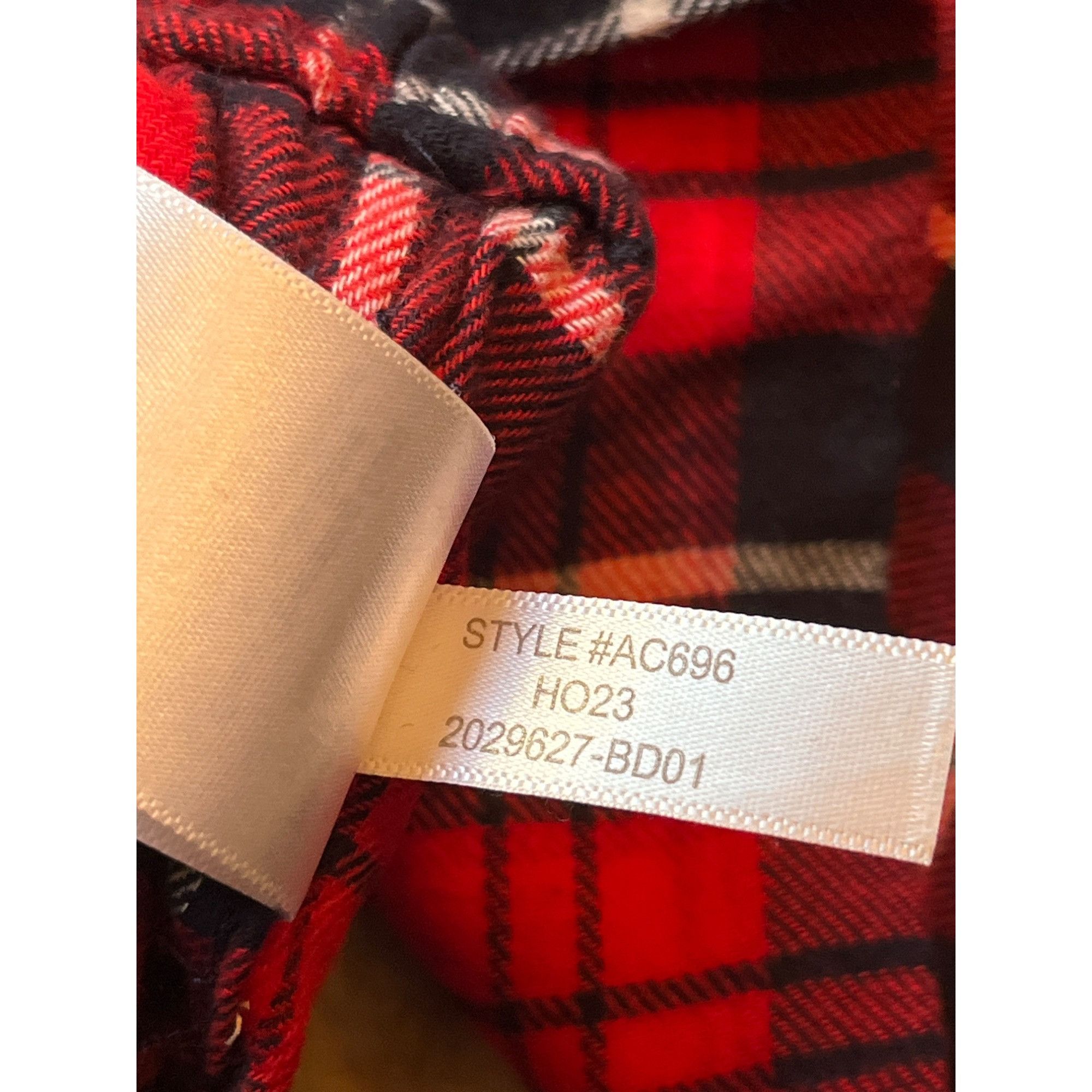 J.Crew J. Crew Flannel Pajama Pants in Red Plaid XL New Mens xmas c Size US 42 / EU 58 - 5 Thumbnail