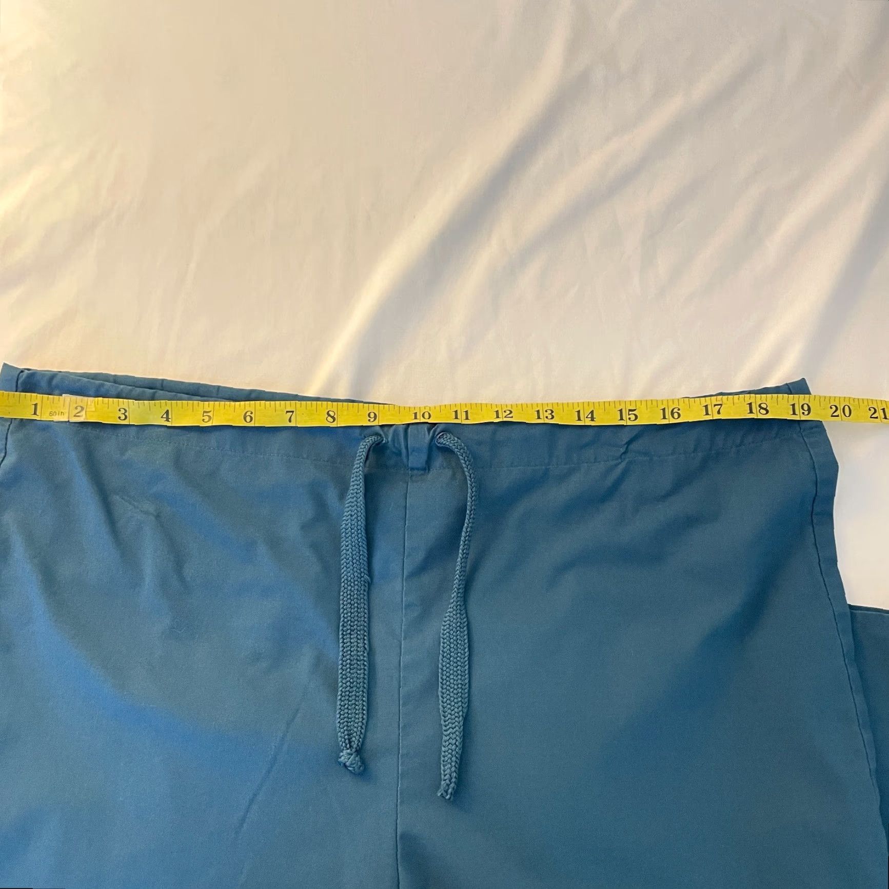 Alife Life Women's Solid Green Pull On Scrub Pants Small Green Drawstring Waist Scrub Pants Womens Size 28" / US 6 / IT 42 - 7 Thumbnail