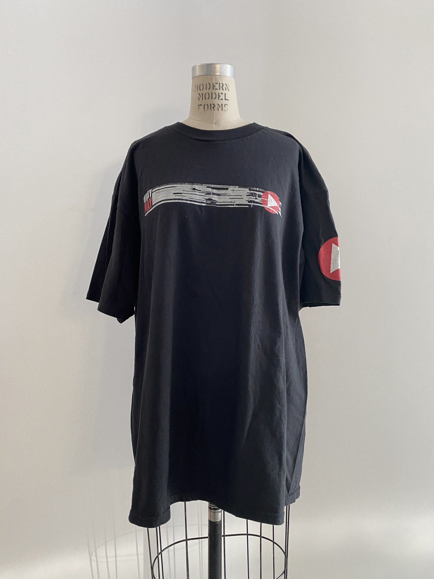 Vintage 90s Vintage Moby Play shirt Size US XL / EU 56 / 4 - 2 Thumbnail