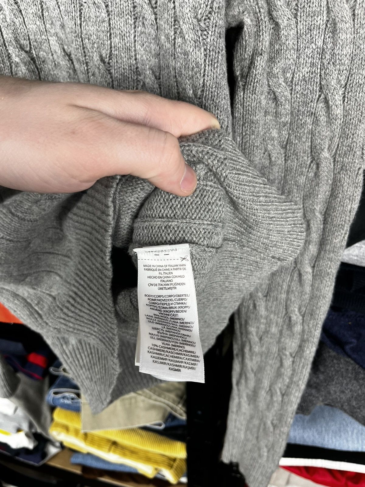 Polo Ralph Lauren × Ralph Lauren Ralph Lauren knit sweater size M Size M / US 6-8 / IT 42-44 - 5 Thumbnail