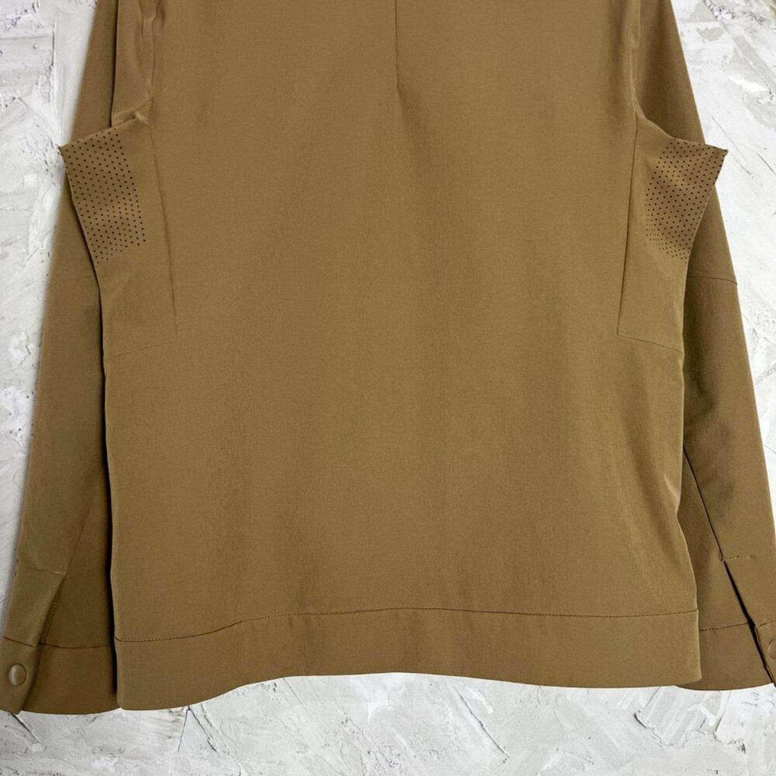 Lululemon Lululemon City Excursion Jacket Brown Mesh Bomber XS Size US XS / EU 42 / 0 - 11 Thumbnail