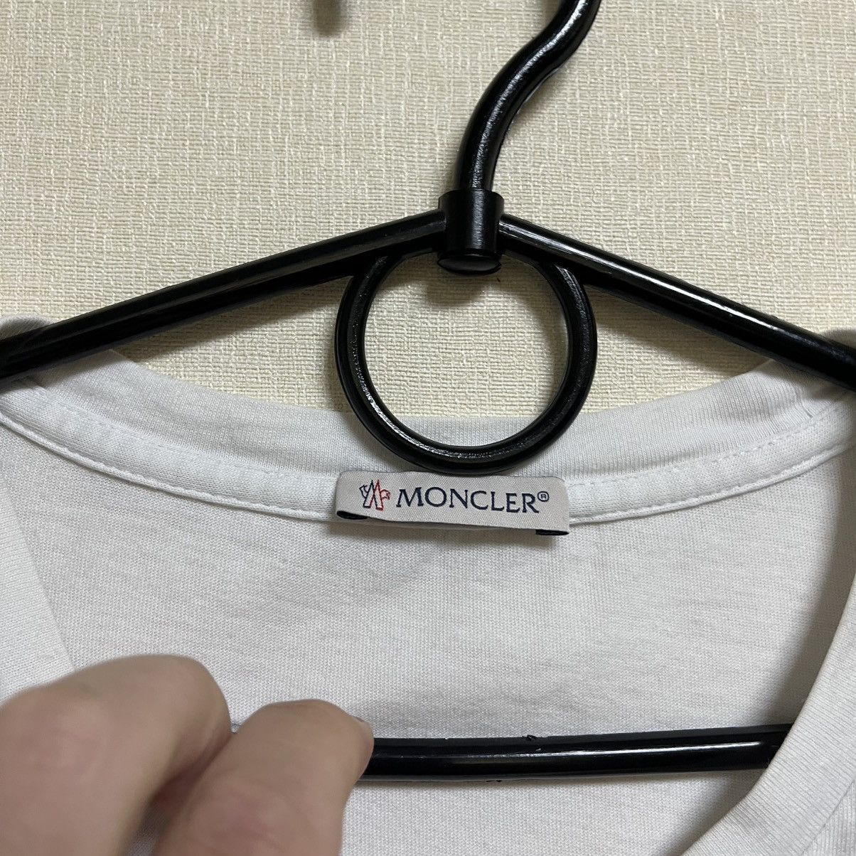 Moncler Moncler T-shirt Big Logo Size US L / EU 52-54 / 3 - 9 Thumbnail