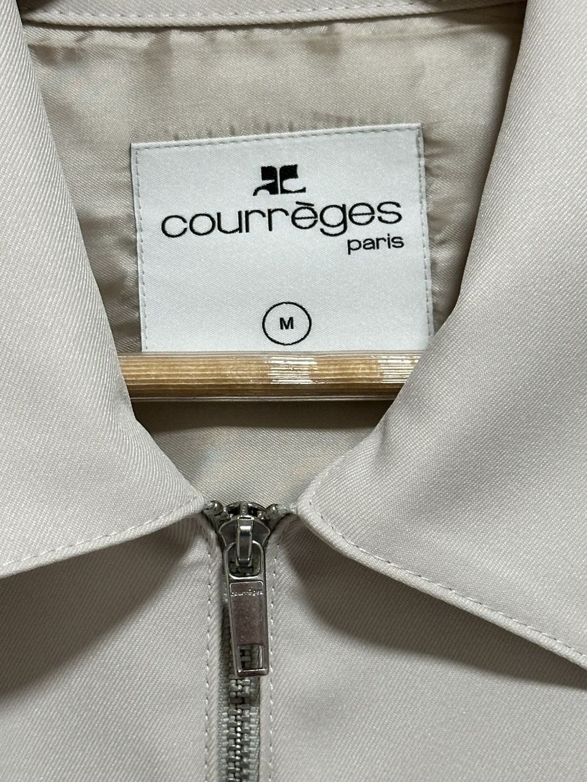 Courreges Courreges Zip Up Twill Shirt (M) Size US M / EU 48-50 / 2 - 5 Thumbnail