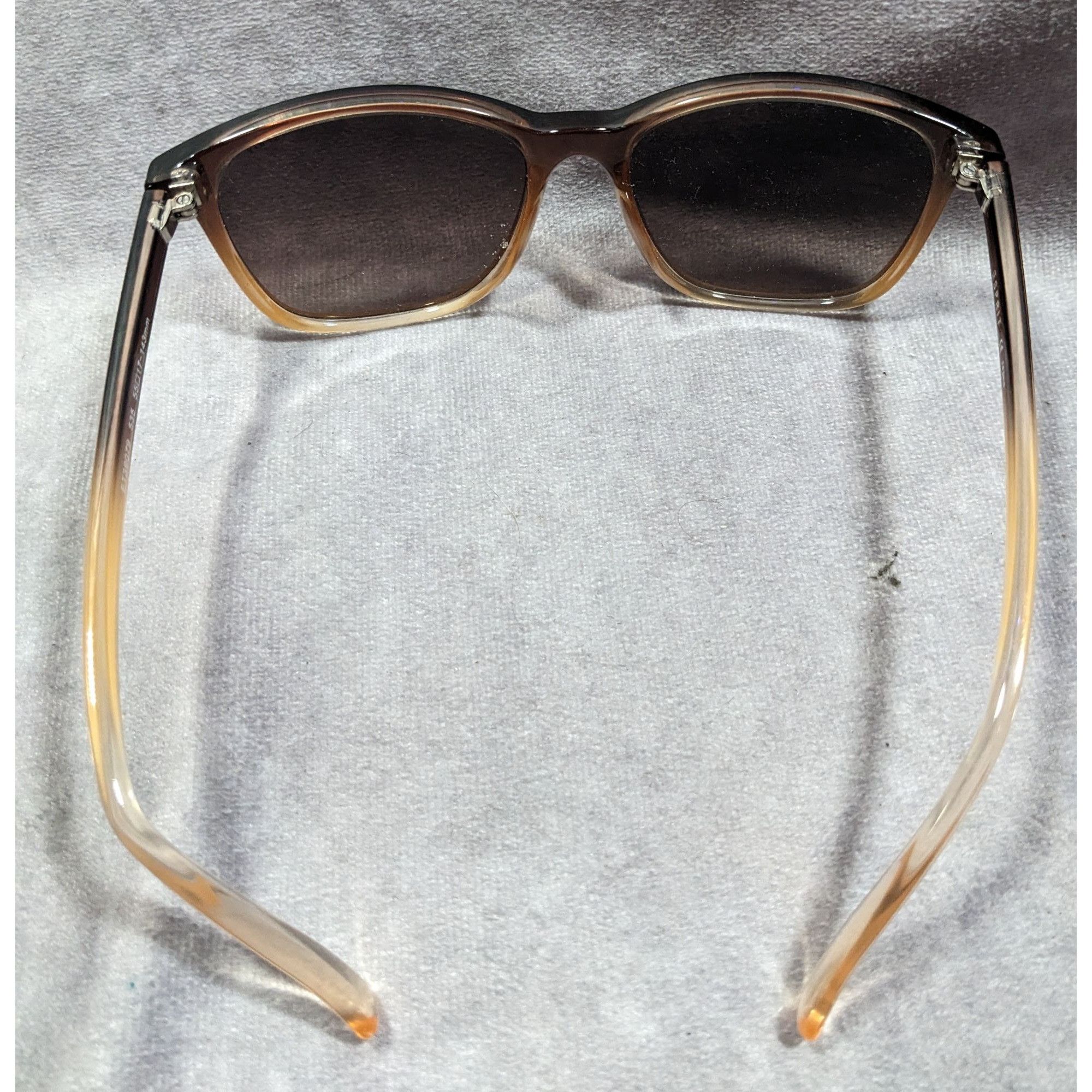 Esprit Esprit Brown Fade Retro Square Casual Sunglasses Size ONE SIZE - 5 Thumbnail