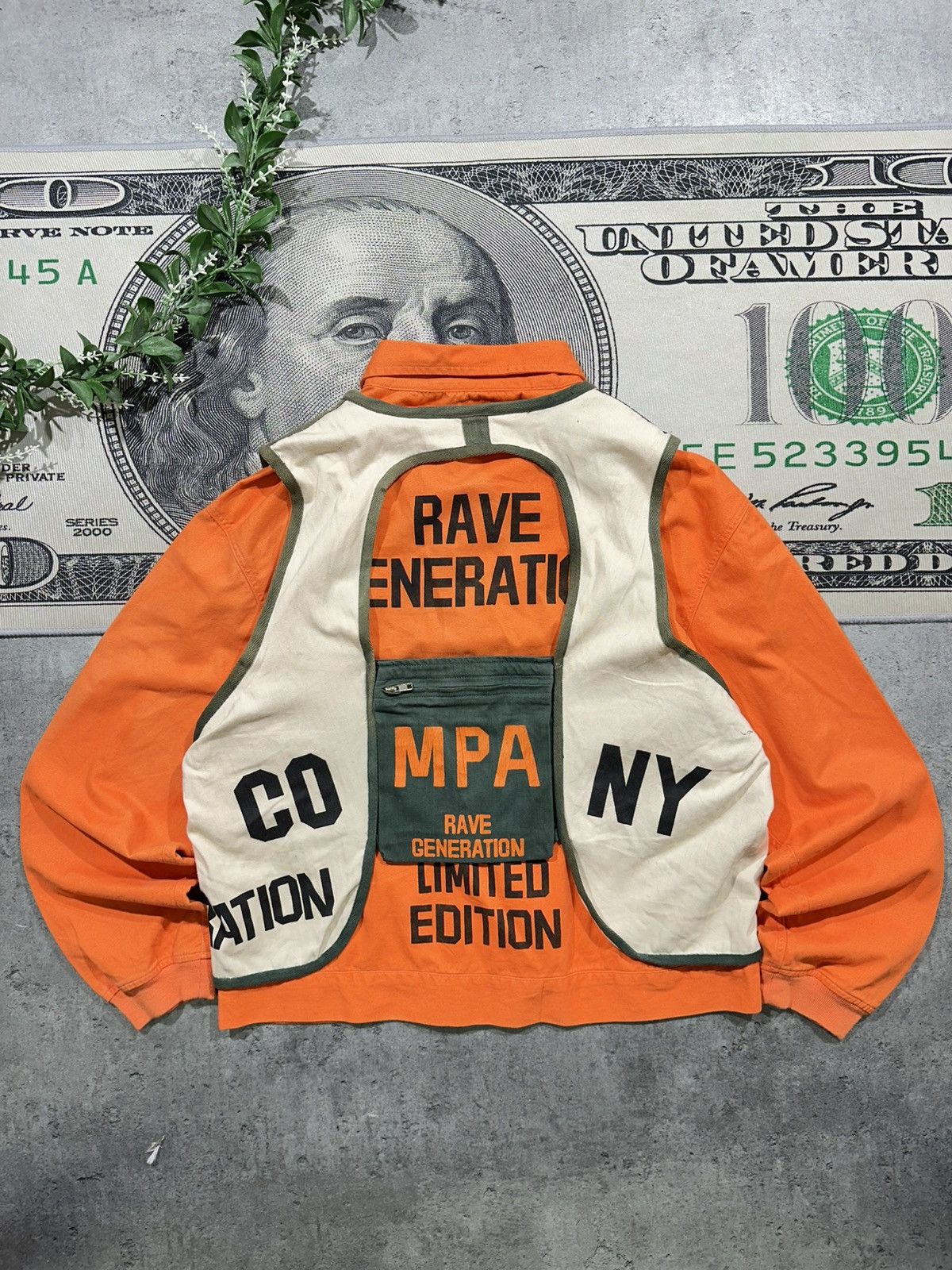 Japanese Brand Rare Vintage Japanese Rave Generation Utility Vest Jacket Size US L / EU 52-54 / 3 - 3 Thumbnail