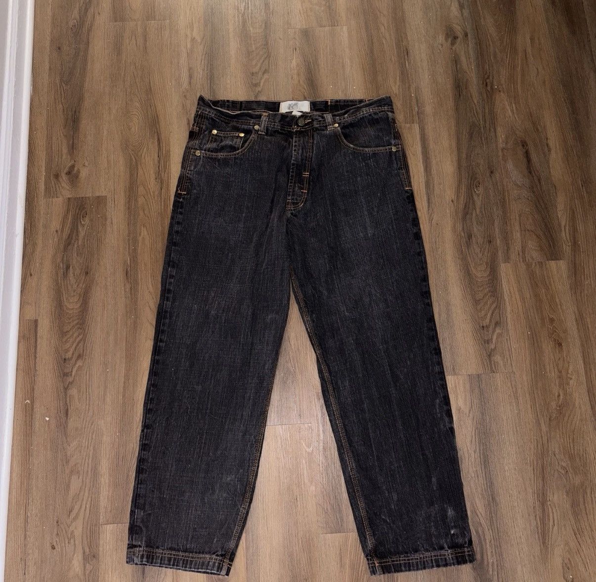 Rocawear BAGGY COOGI X ROCAWEAR STYLE EMBROIDERED VINTAGE DENIM JEANS Size US 40 / EU 56 - 2 Thumbnail