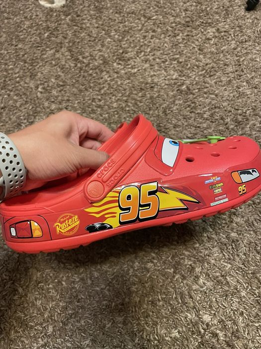 crocs-lightning-mcqueen-crocs-grailed