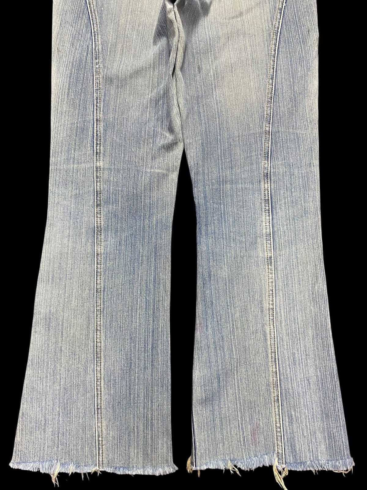 Japanese Brand Vintage Japanese Brands Light Colour Flare Soft Jeans Size US 30 / EU 46 - 6 Thumbnail