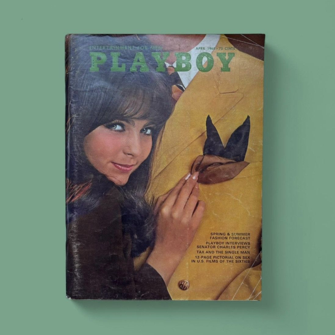 Playboy VINTAGE PLAYBOY MAGAZINE APRIL 1968 Size ONE SIZE - 1 Thumbnail