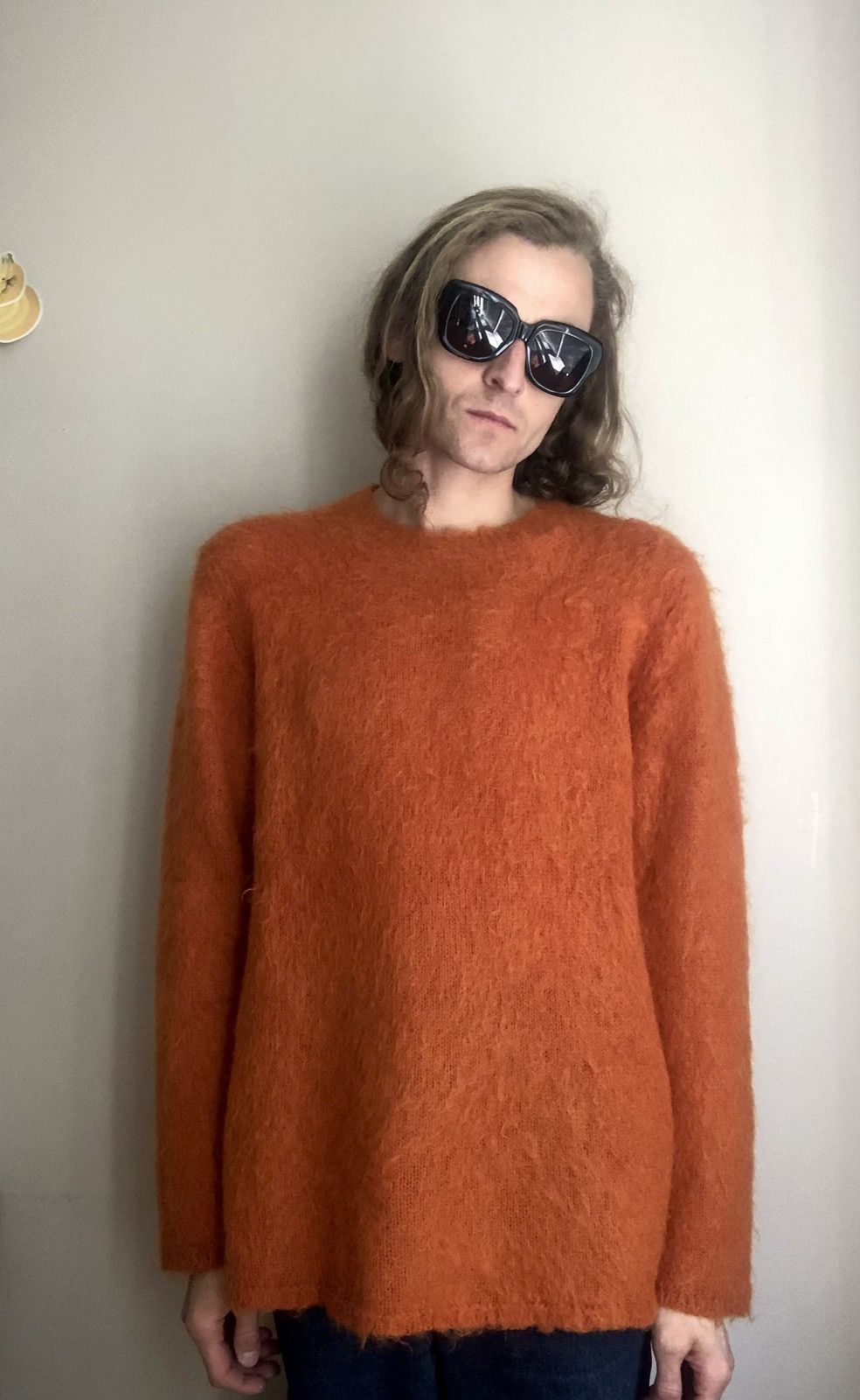 Comme des Garcons Comme des Garçons Homme Plus AW22 Oversized Mohair Sweater Size US M / EU 48-50 / 2 - 14 Thumbnail