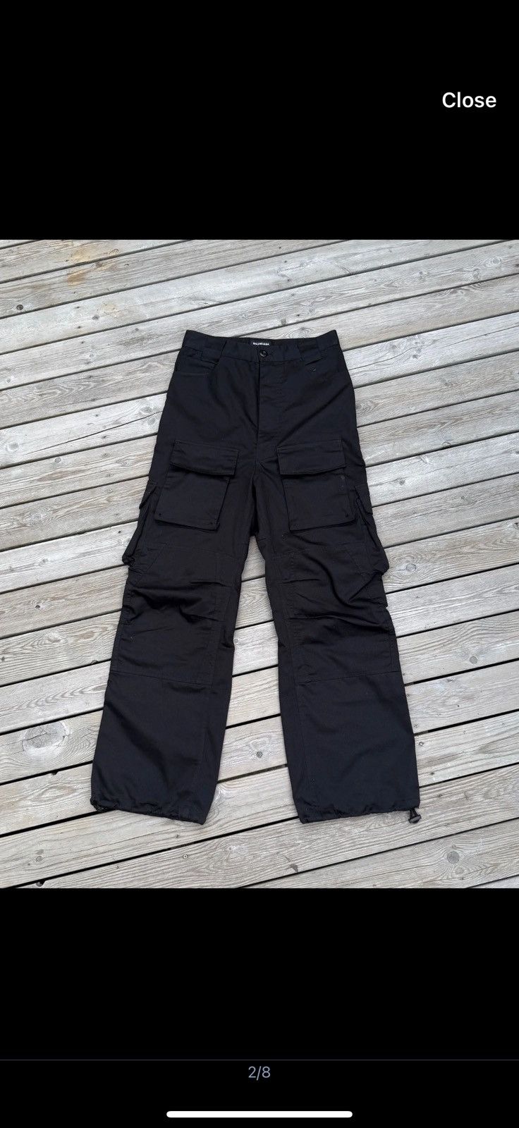 Balenciaga Balenciaga SS20 Multi Pocket Cargo Size US 29 - 2 Thumbnail
