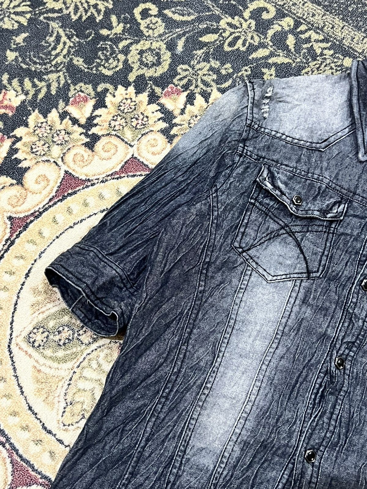 In The Attic In The Attic Synchronous Denim Button Shirt Size US S / EU 44-46 / 1 - 9 Thumbnail