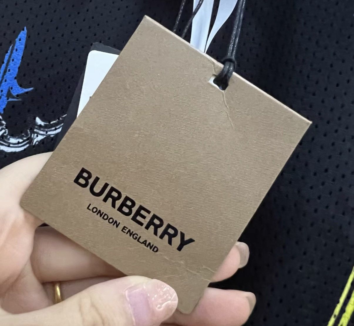 Burberry Burberry Eye Logo Print Mesh Short Sleeve T-shirt J41 Size US XS / EU 42 / 0 - 5 Thumbnail