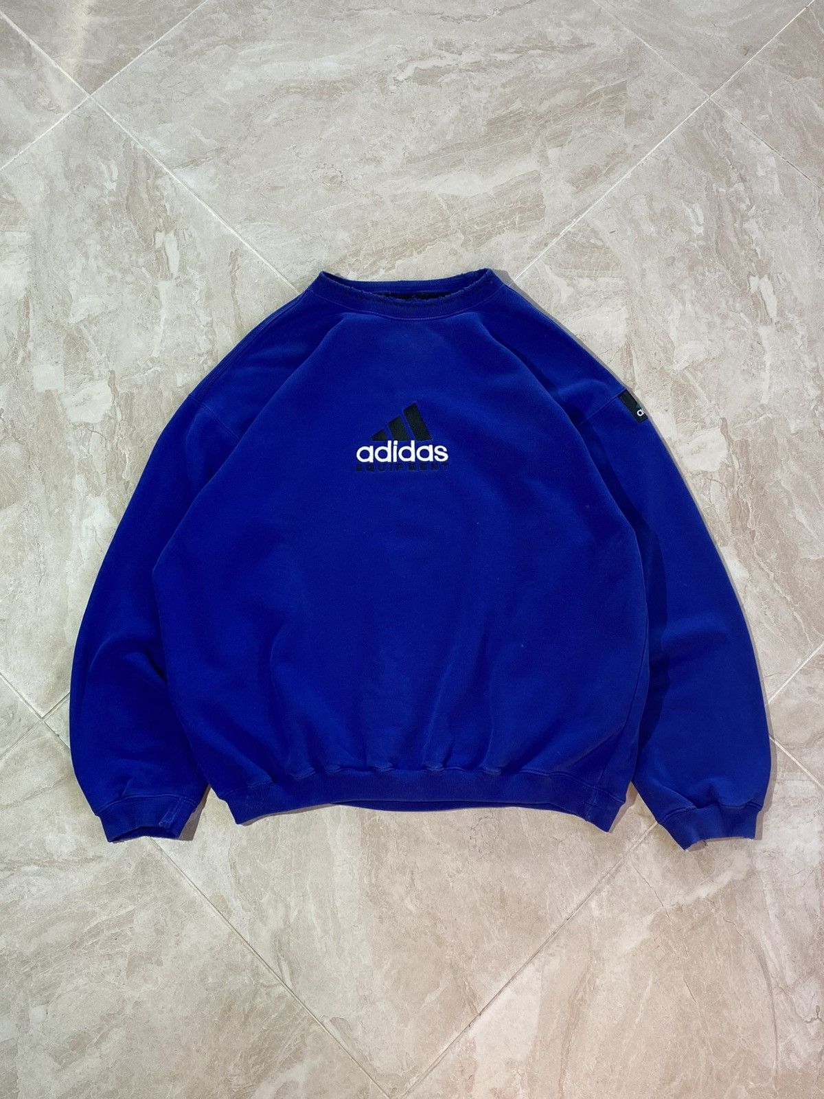 Adidas 🔥 90s VTG ADIDAS EQUIPMENT SWEATSHIRT Y2K OVERSIZED VIBES Size US L / EU 52-54 / 3 - 1 Thumbnail