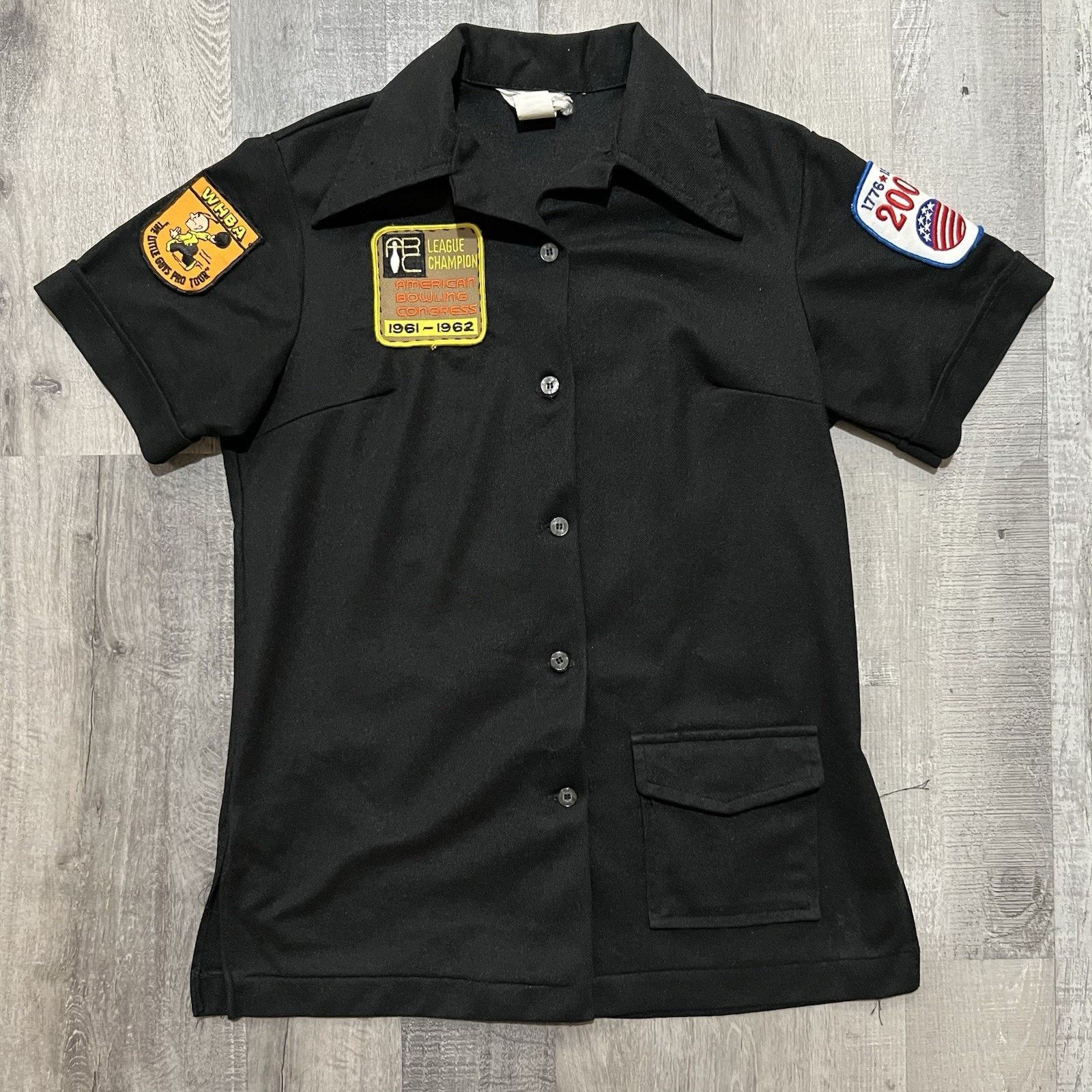 Vintage VTG 60s Nat Nast Chainstitch Bowling Shirt Wilson Casper XS Size US S / EU 44-46 / 1 - 2 Thumbnail
