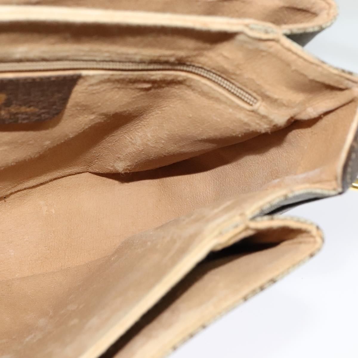Gucci GUCCI GG Supreme Web Sherry Line Bag Pvc Beige Gold 904 02 Size ONE SIZE - 17 Thumbnail