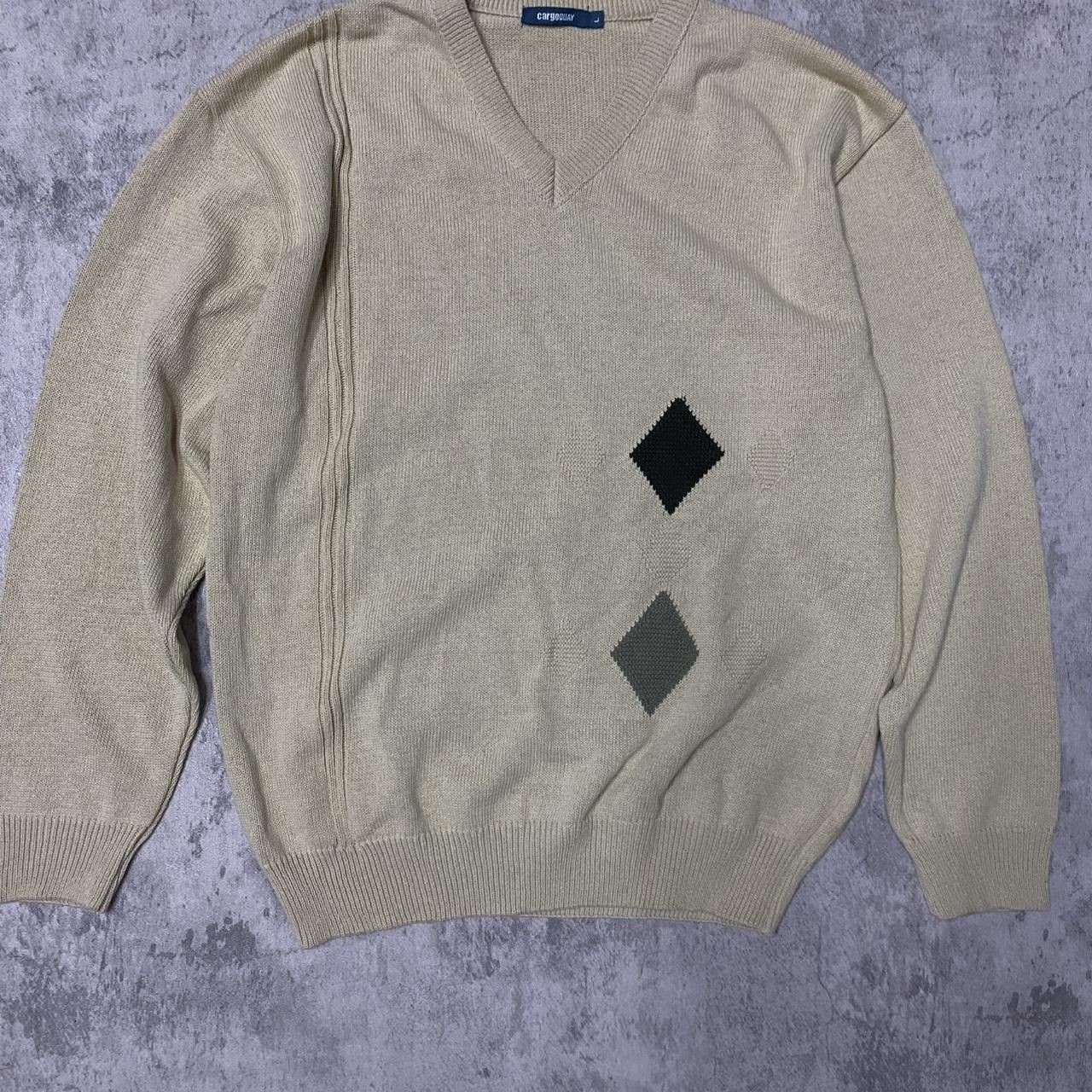 Other Tan and black vintage Cargo sweater Size US L / EU 52-54 / 3 - 1 Thumbnail