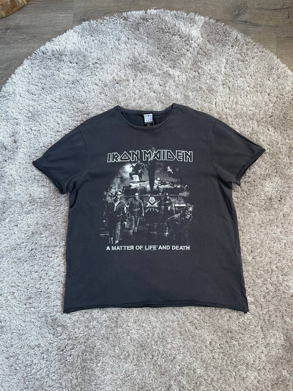 Band Tees × Iron Maiden × Vintage Iron Maiden A Matter of Life and Death tee 90s Size US L / EU 52-54 / 3 - 2 Thumbnail