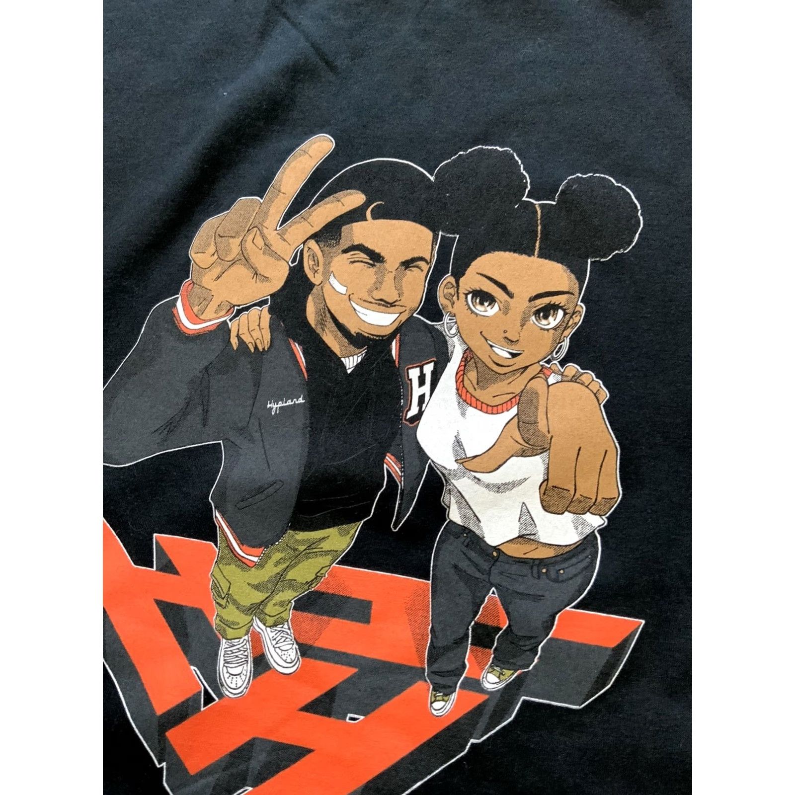 Hypland VINTAGE Anime Expo 2022 Hypland Los Angeles Volunteer Black Cartoon T-Shirt XL Mens Size US XL / EU 56 / 4 - 3 Thumbnail