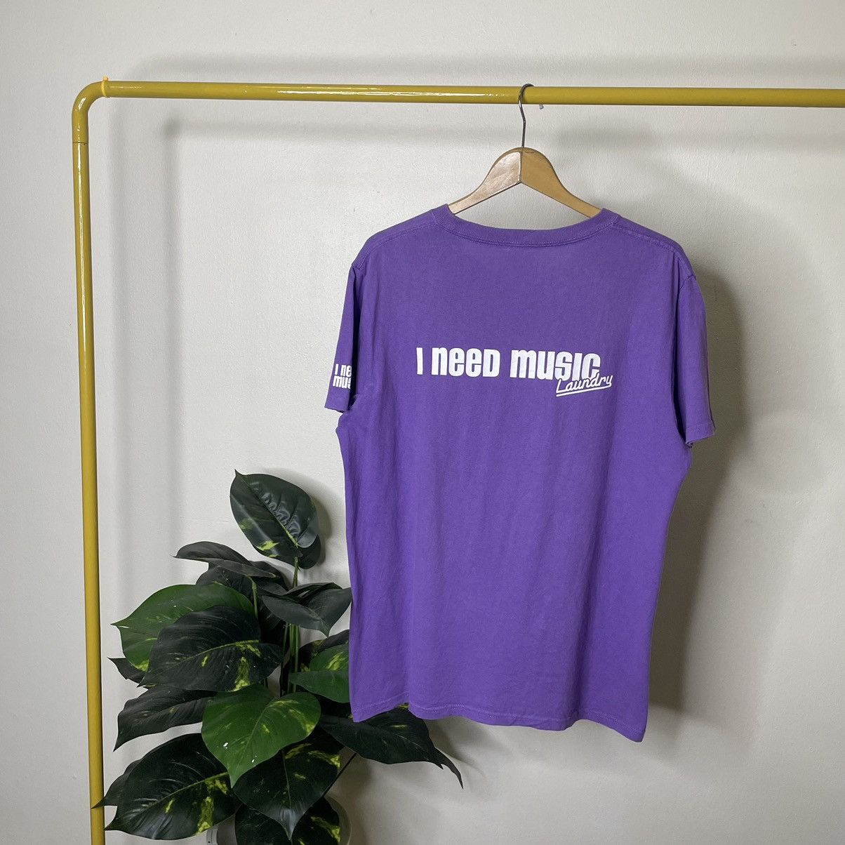 Hysteric Glamour Laundry I Need Music Hysterics Glamour Style T Shirt Size US L / EU 52-54 / 3 - 6 Thumbnail