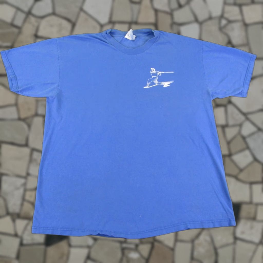 Hanes VINTAGE Hanes Baseball Shirt Men XL Blue 1998 90s Pacifica Sectionals California Graphic Print Crew Neck Short Sleeve Mens XL Blue 90s Sports Size US XL / EU 56 / 4 - 1 Thumbnail