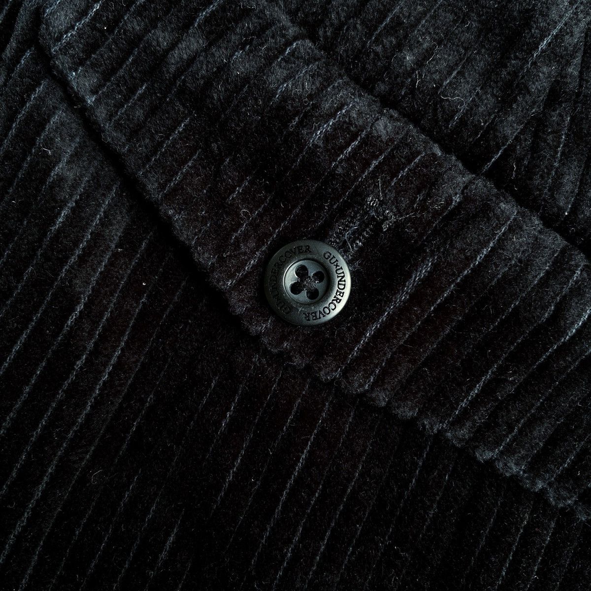 Japanese Brand × Jun Takahashi × Undercover GU X Undercover Side Taped Wide Baggy Boxy Corduroy Pants Size US 28 / EU 44 - 7 Thumbnail