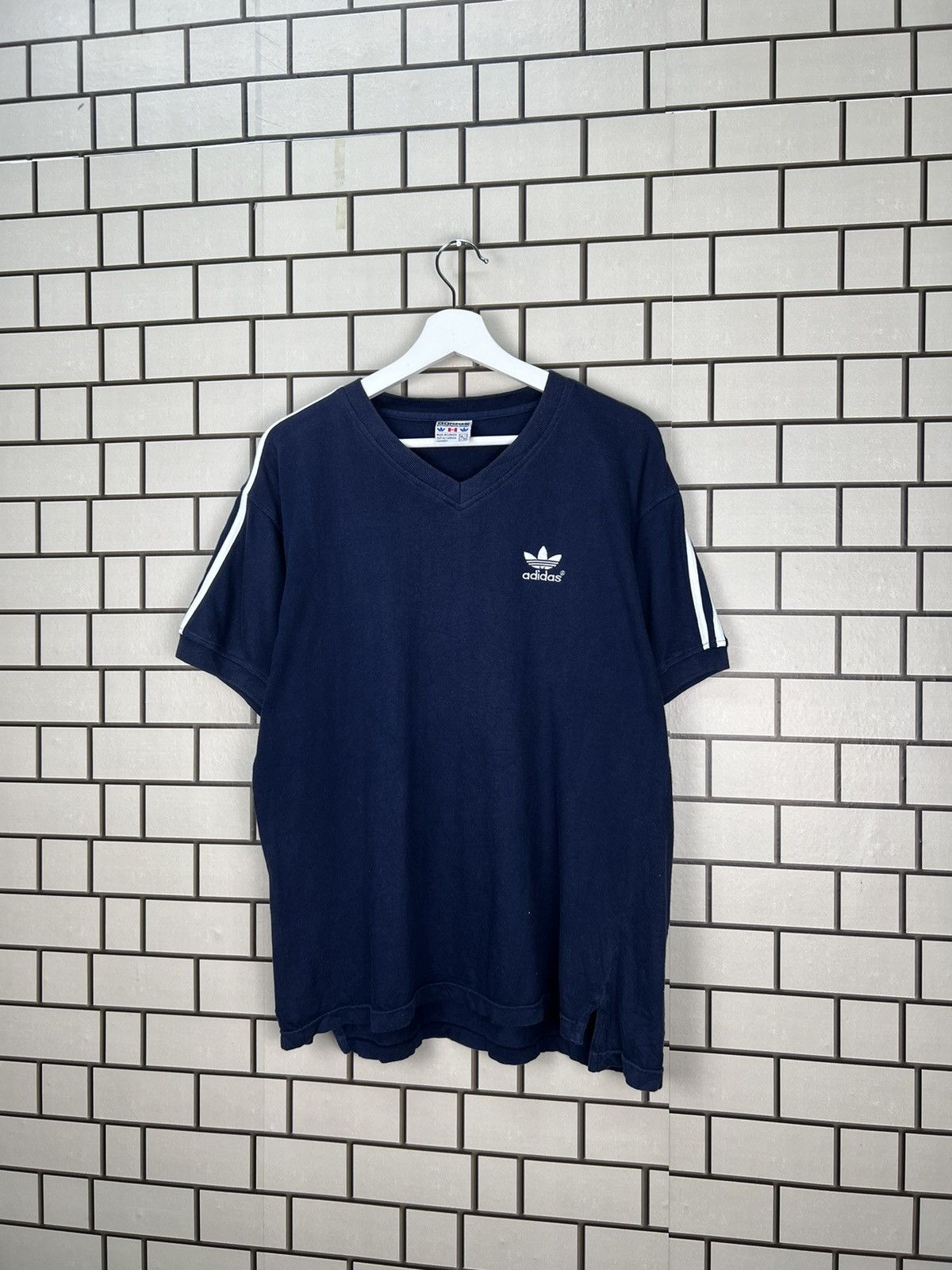 Adidas × Vintage Vintage Adidas Made In Canada Tee Size US M / EU 48-50 / 2 - 3 Thumbnail