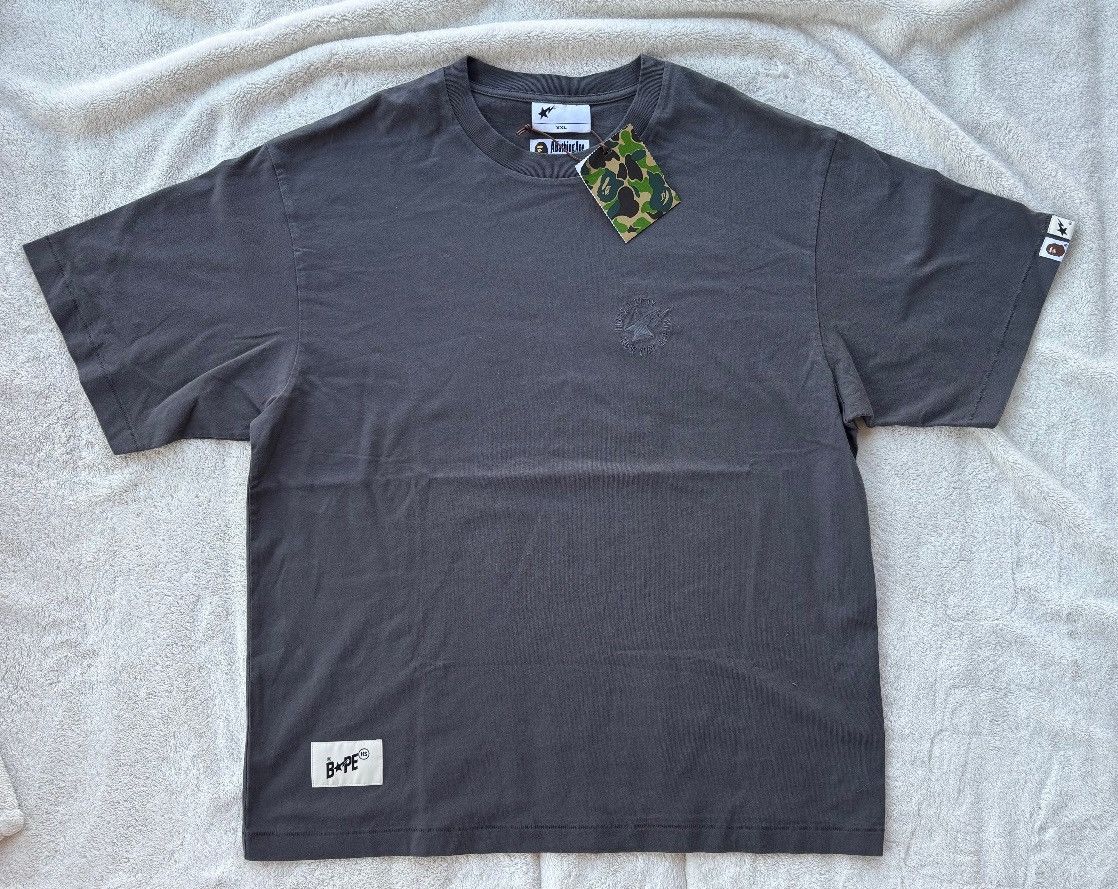 Bape Bape x HighSnobiety Grey Logo Tee Size US XXL / EU 58 / 5 - 1 Preview