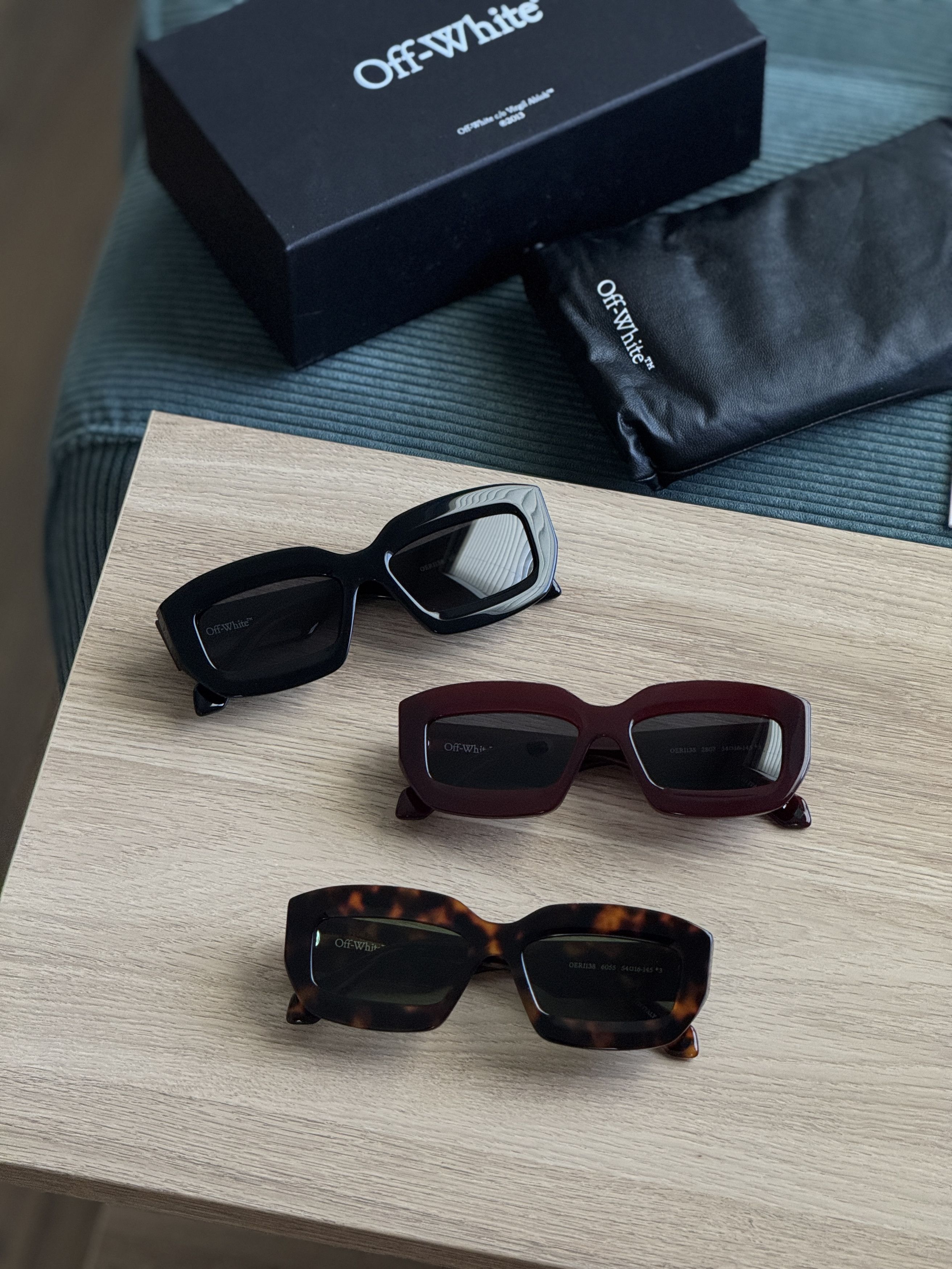 Off-White Off-White CHARLOTTE Sunglasses OERI138 6055 NEW AUTHENTIC Size ONE SIZE - 13 Thumbnail