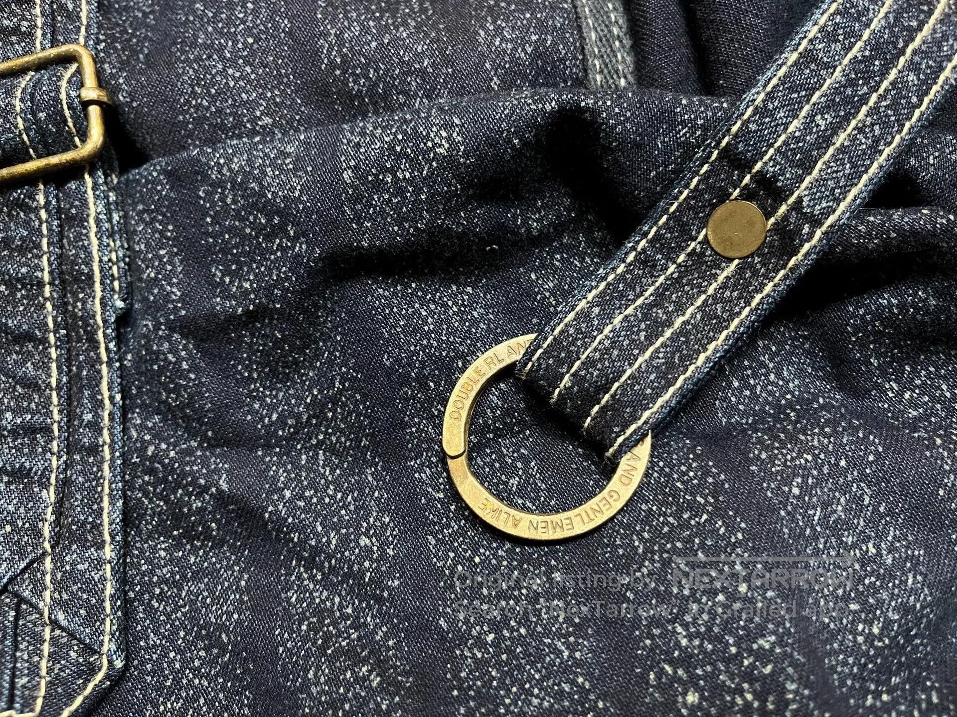 RRL Ralph Lauren RRL Indigo Dyed Motorcycle Bag. Size ONE SIZE - 9 Thumbnail