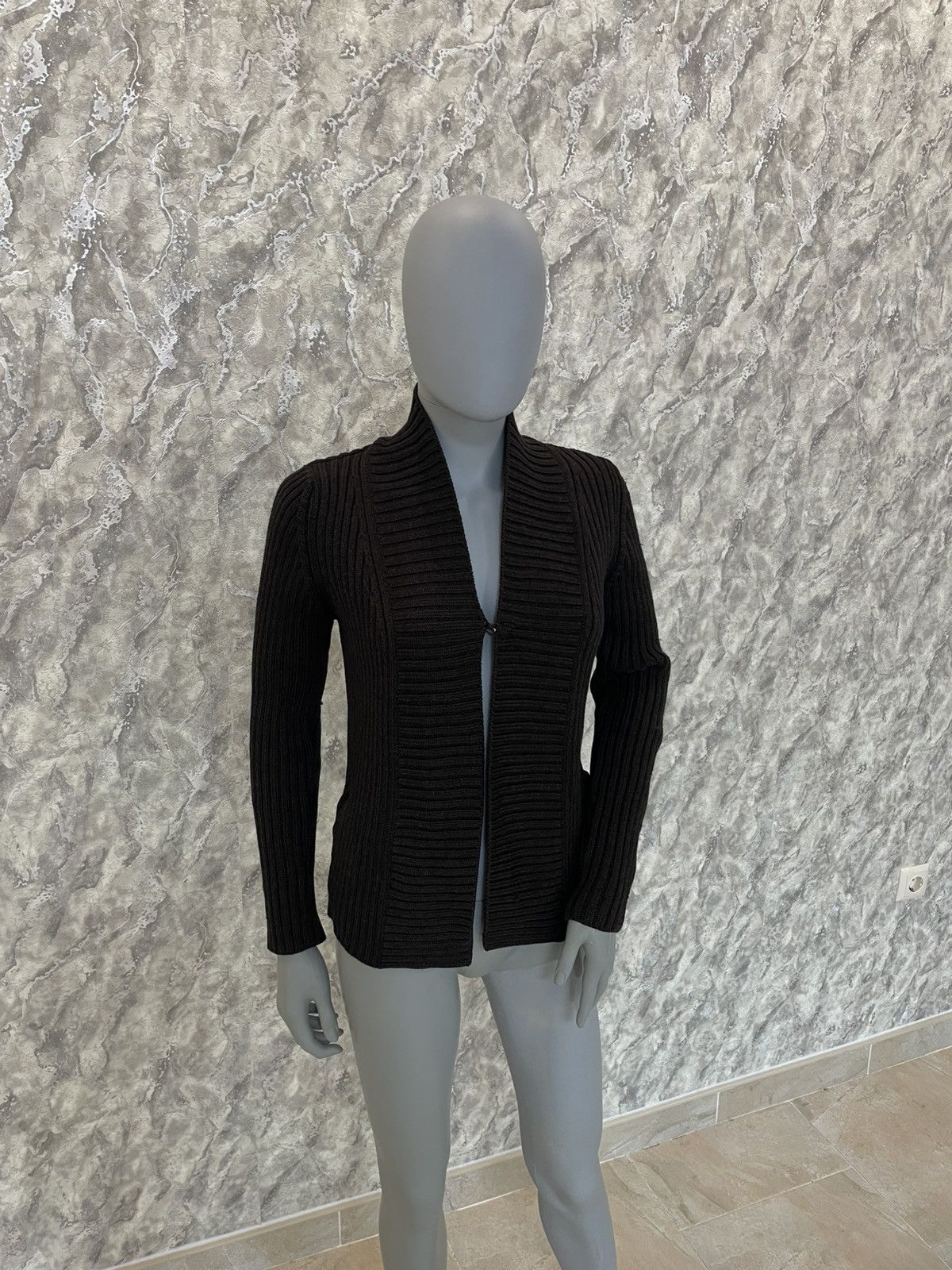 FUZZI × Jean Paul Gaultier × Vintage Vintage Jean Paul Gaultier Fuzzi Knitted Cardigan-Sweater Size M / US 6-8 / IT 42-44 - 2 Thumbnail
