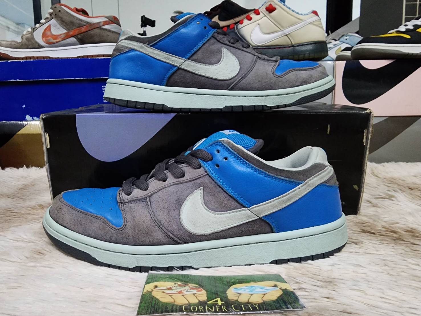 Nike Nike Sb Dunk Low Aqua Chalk Size US 10 / EU 43 - 6 Thumbnail